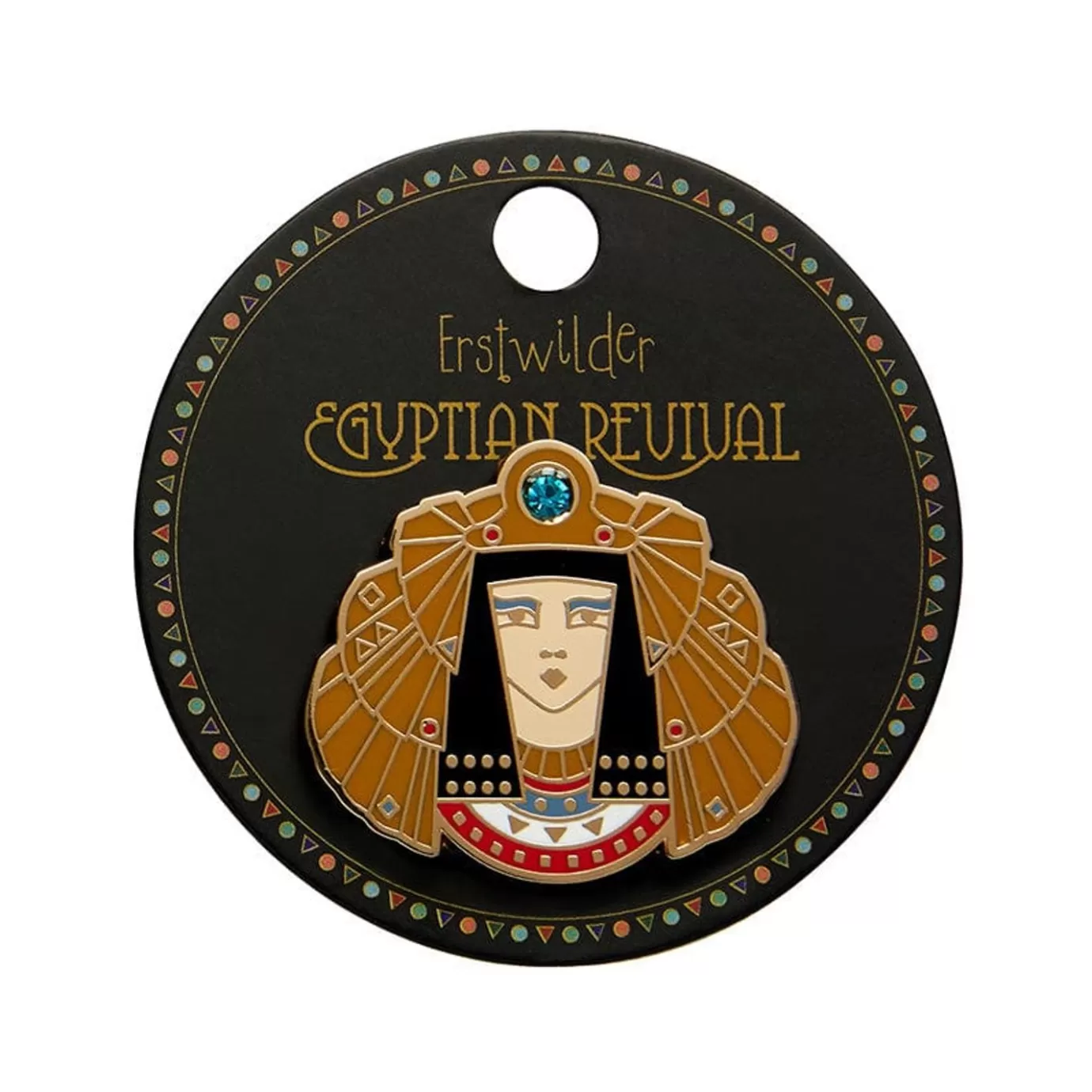 Erstwilder Queen Of The Nile Cleopatra Enamel Pin* Enamel Pins