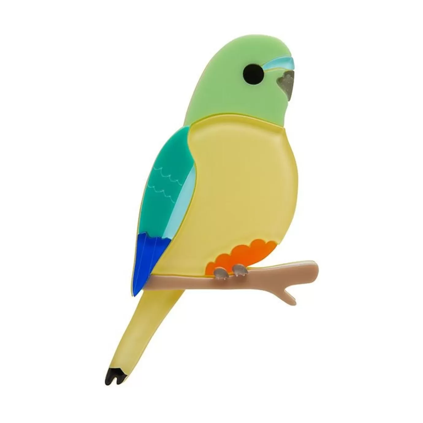 Erstwilder Radiant Rambler Parrot Brooch* Brooches