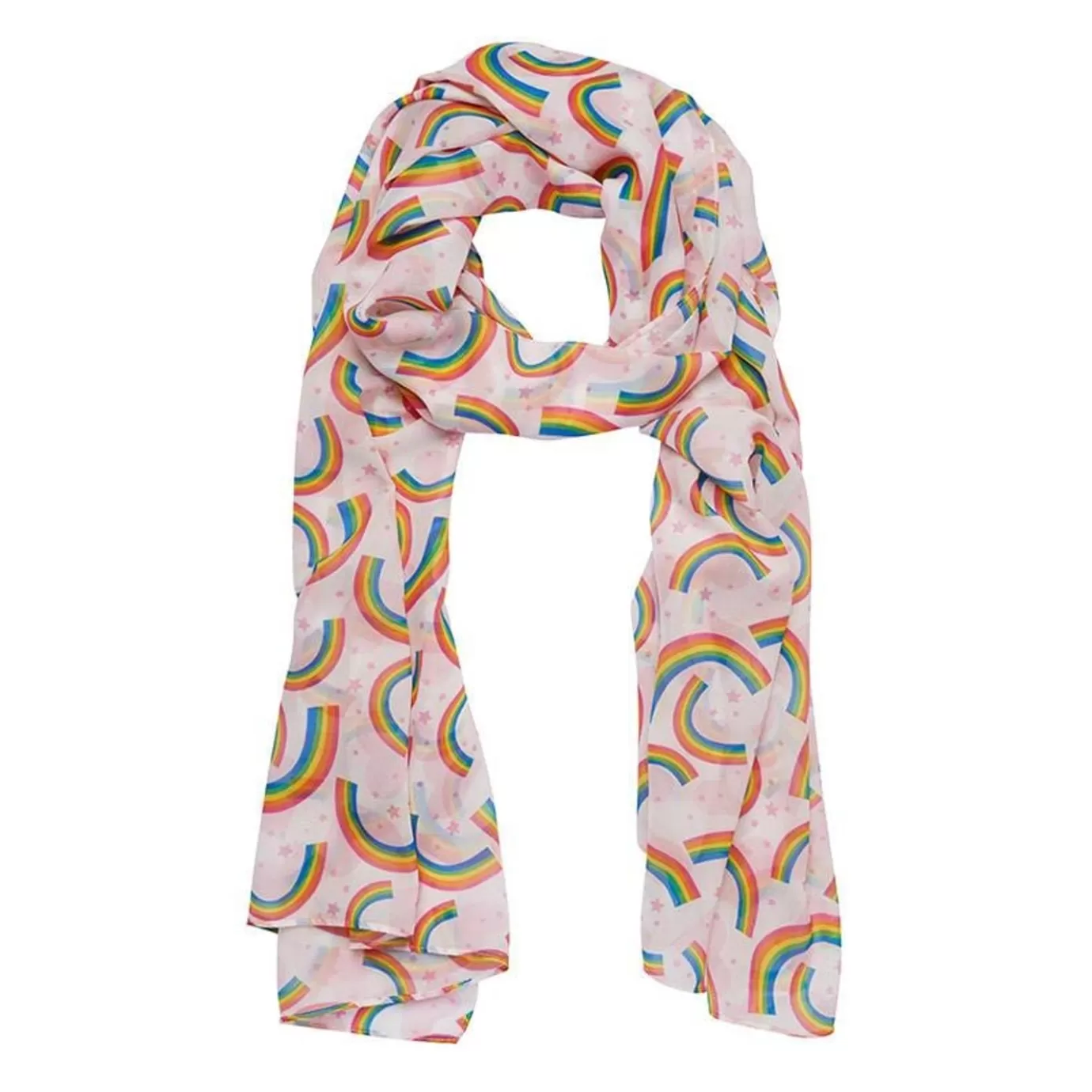 Erstwilder Rainbow Heart Large Neck Scarf* Scarves