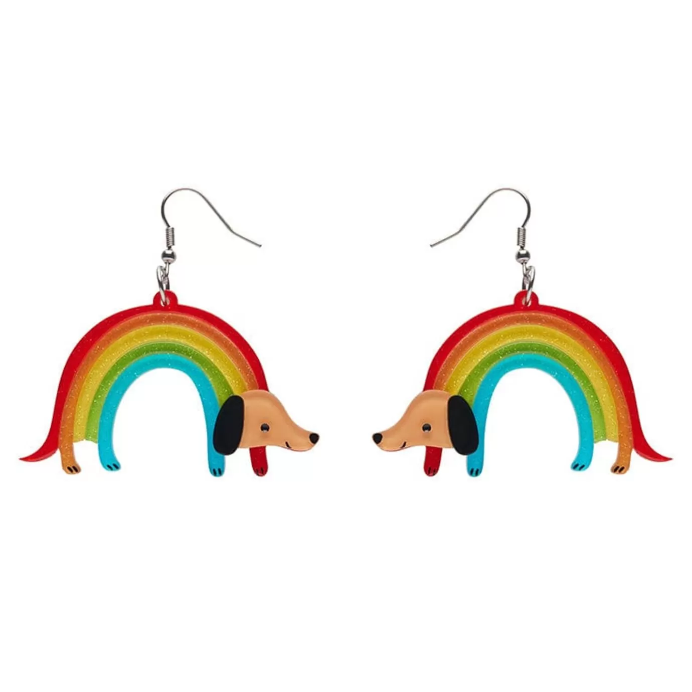 Erstwilder Rainbow Ruff Earrings* Earrings