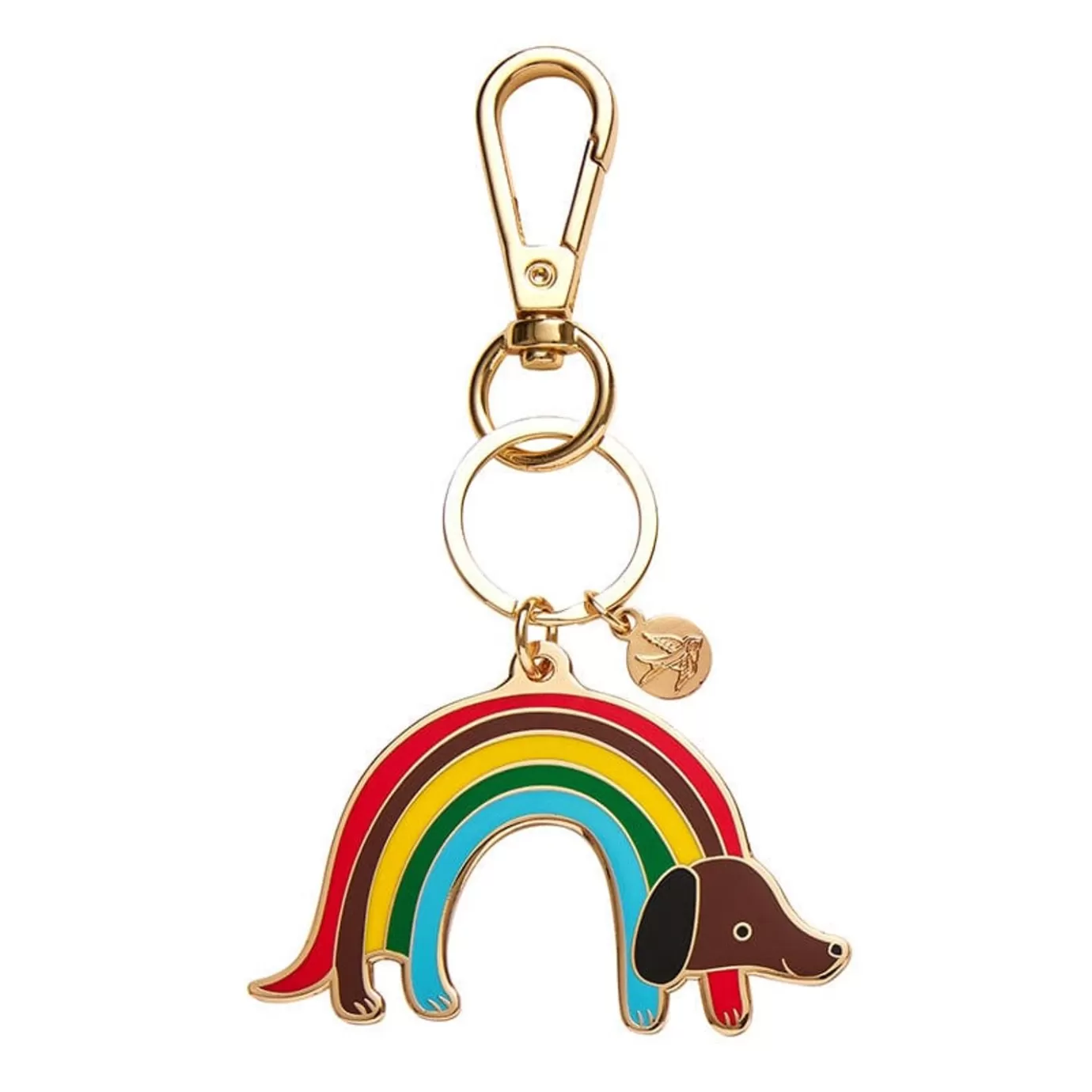 Erstwilder Rainbow Ruff Key Ring* Enamel Key Rings