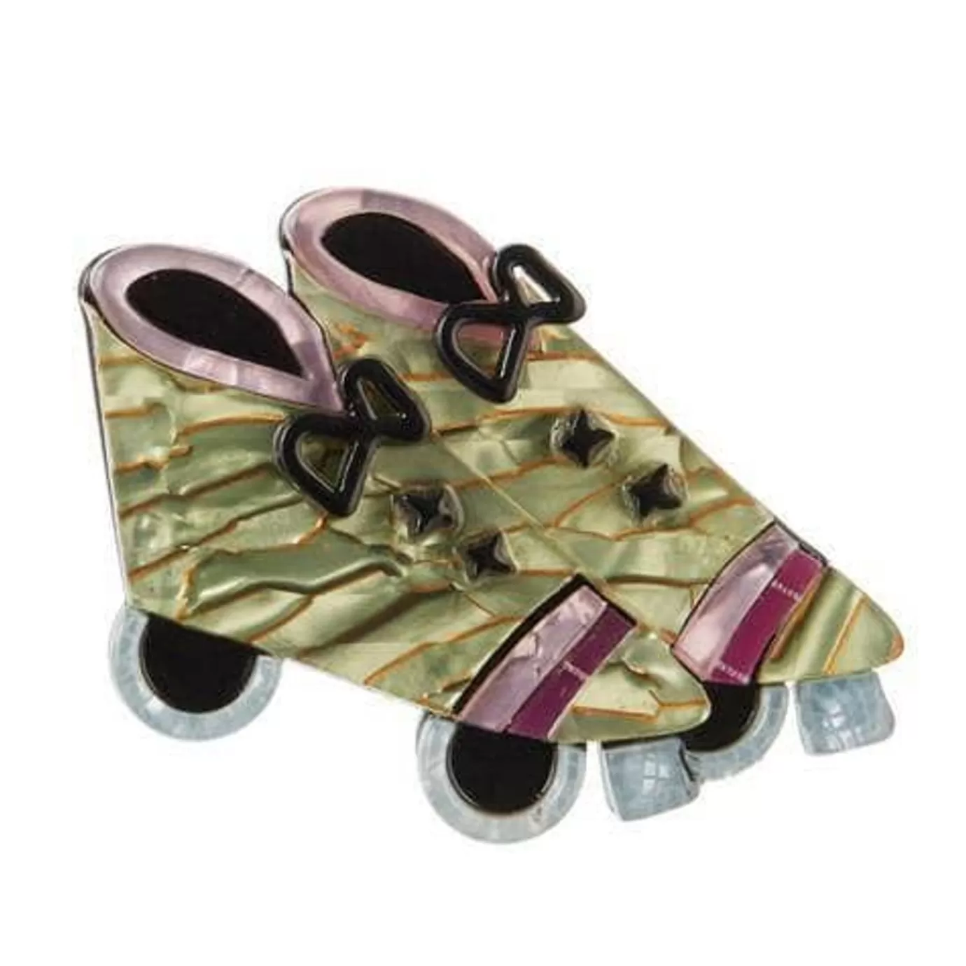 Erstwilder Retro Rollers Brooch* Brooches