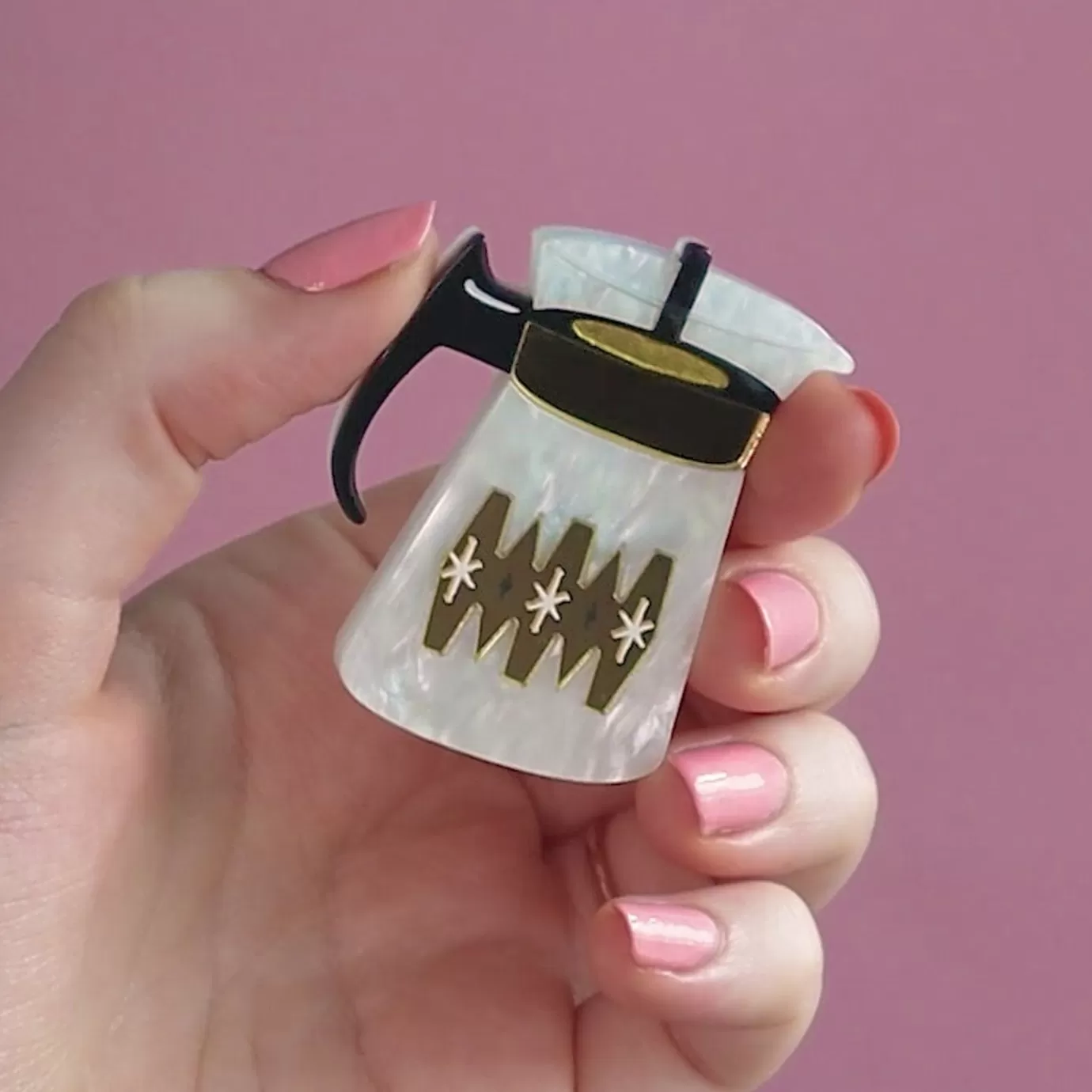 Erstwilder Rise And Grind Brooch* Brooches