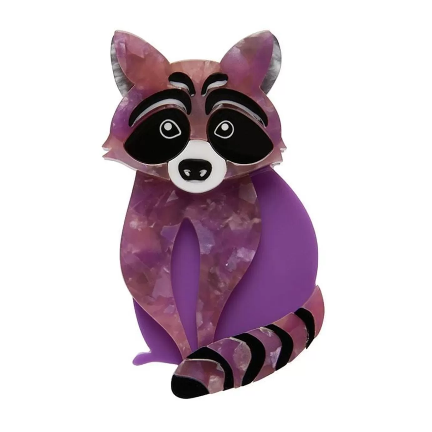 Erstwilder Rocket'S Riot Raccoon Brooch* Brooches