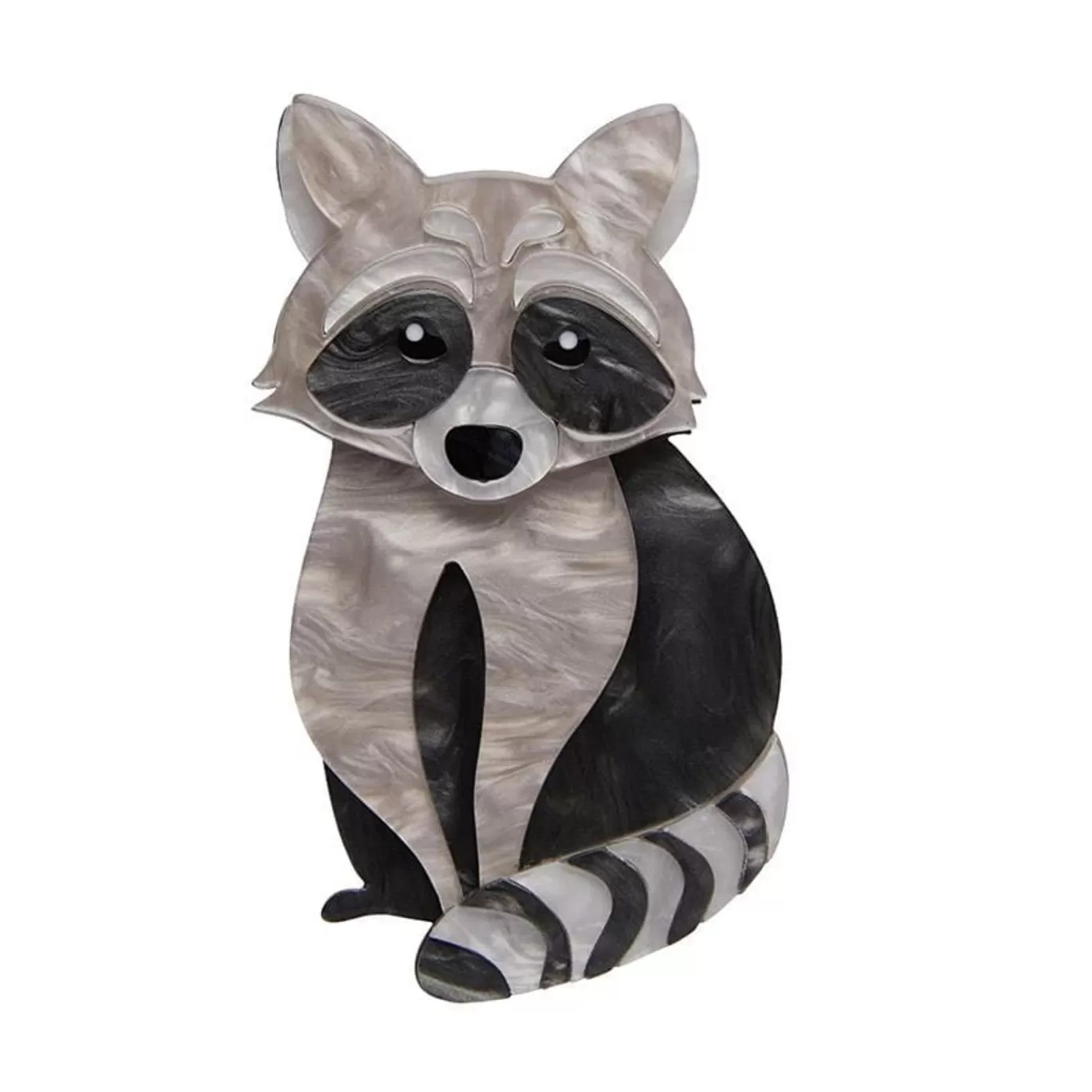 Erstwilder Rocket'S Riot Raccoon Brooch* Brooches