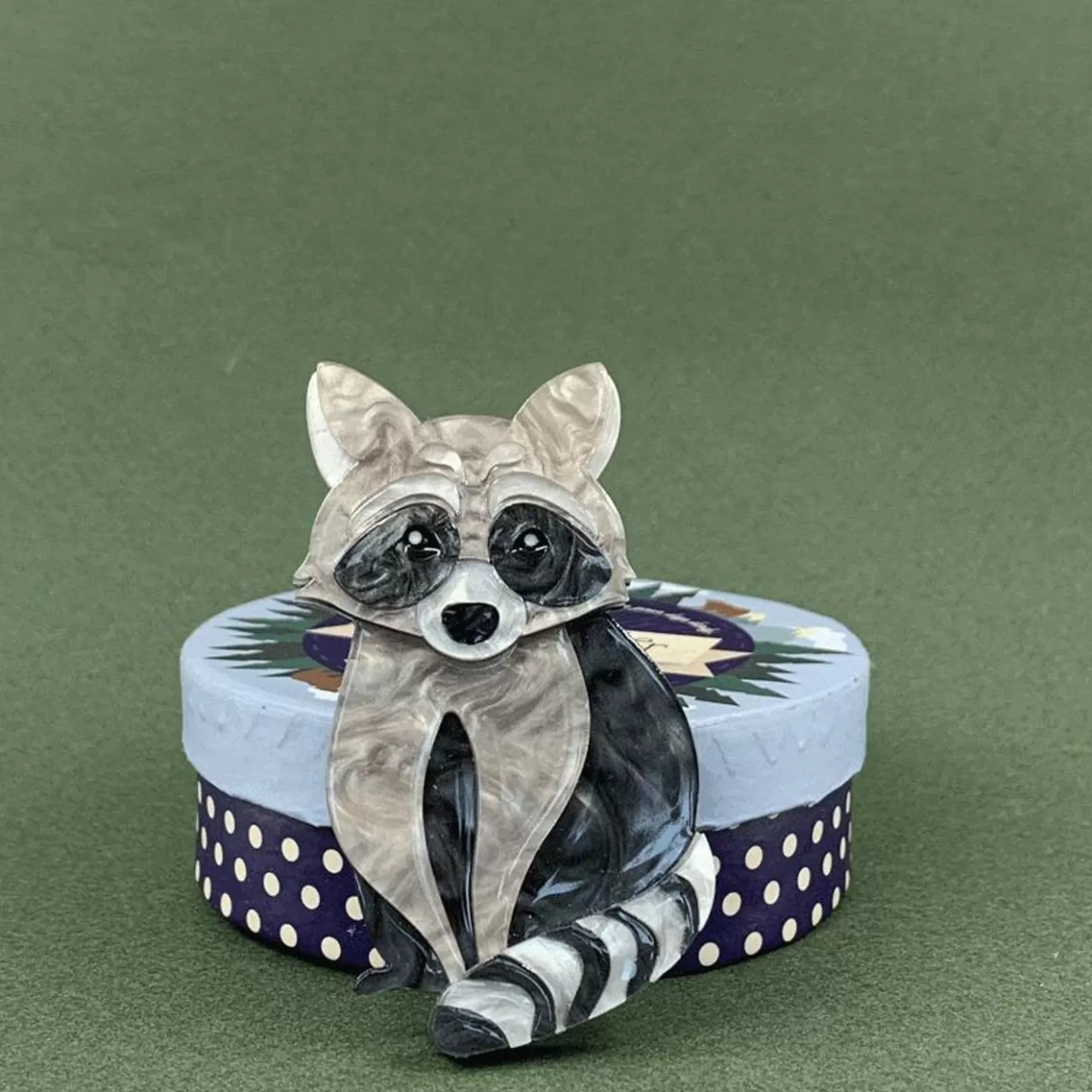 Erstwilder Rocket'S Riot Raccoon Brooch* Brooches