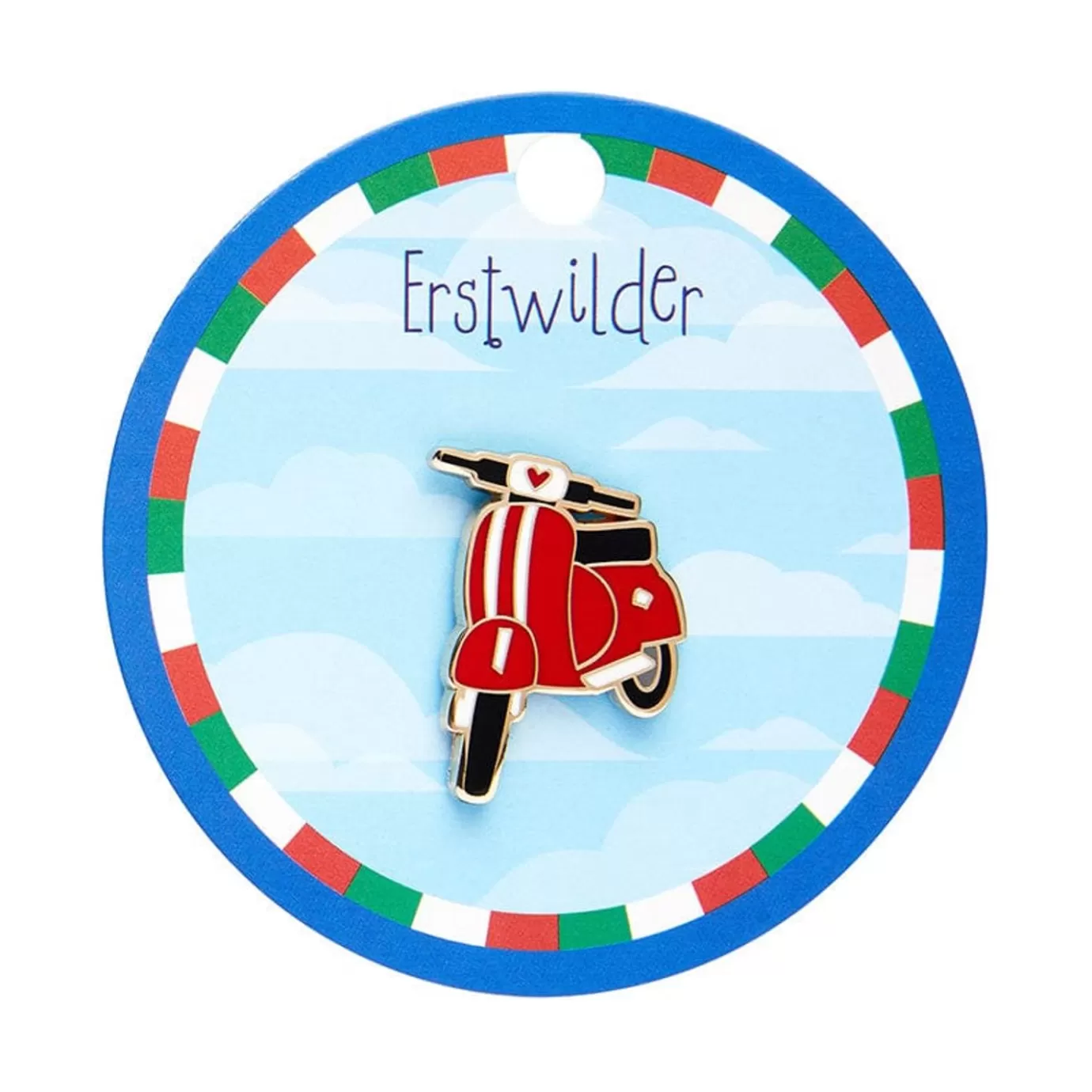 Erstwilder Roman Holiday Enamel Pin* Enamel Pins