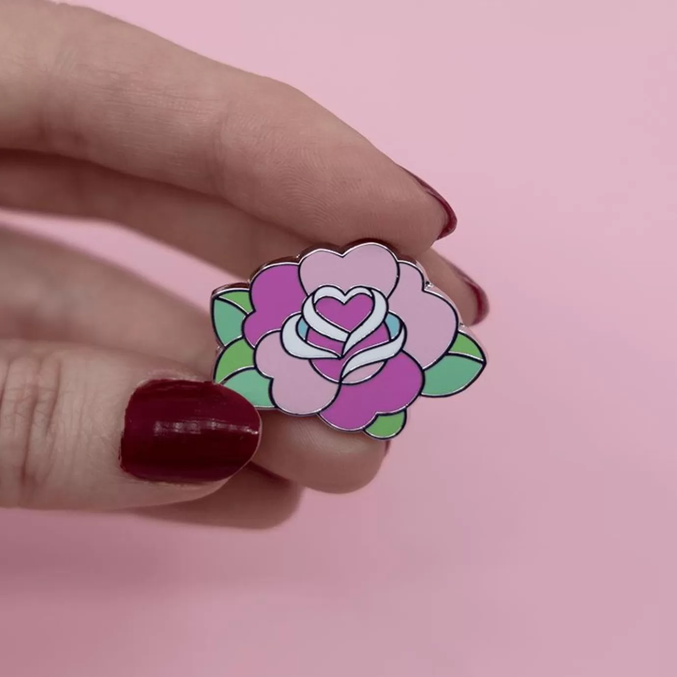 Erstwilder Roses Are Red Enamel Pin* Enamel Pins