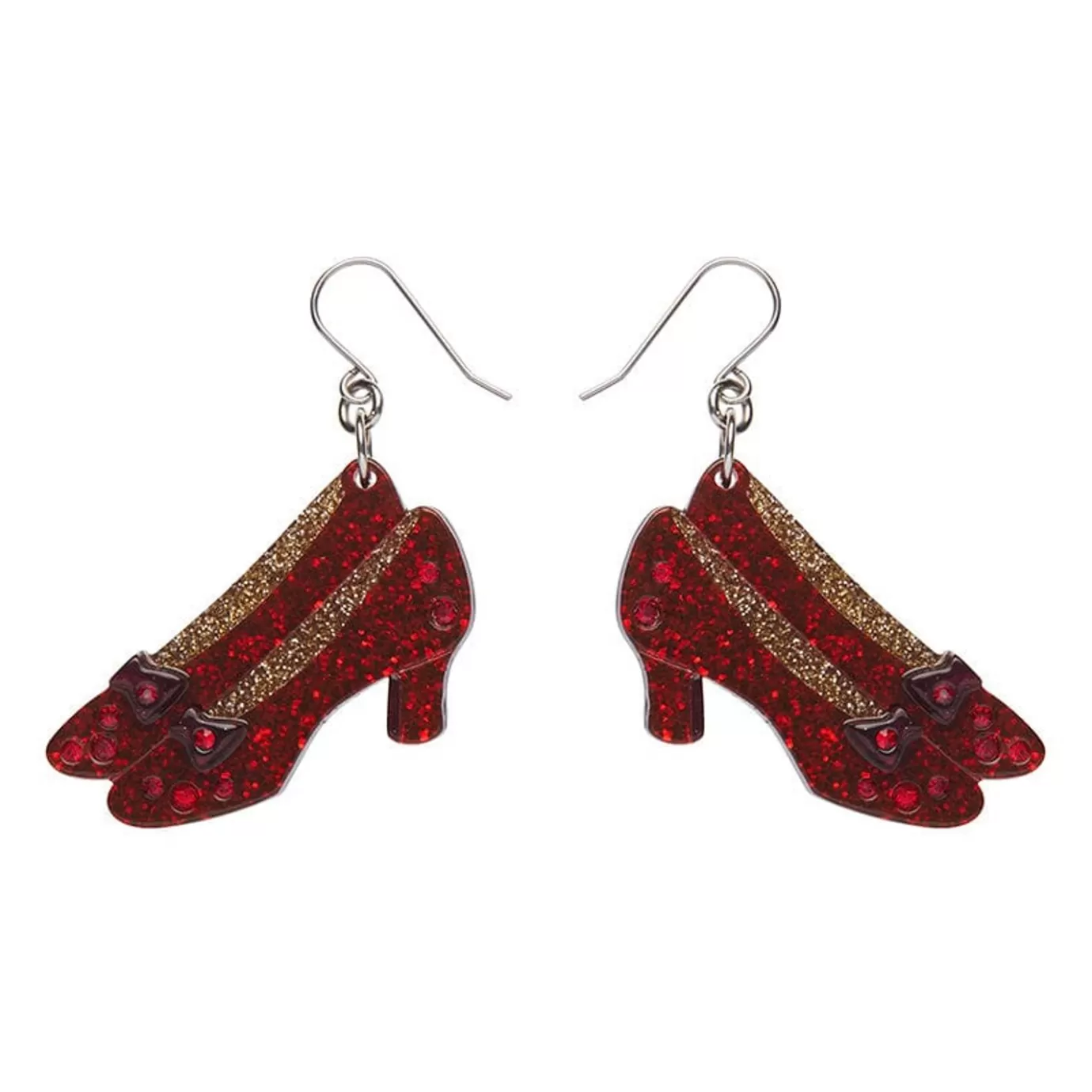 Erstwilder Ruby Slippers Earrings* Earrings