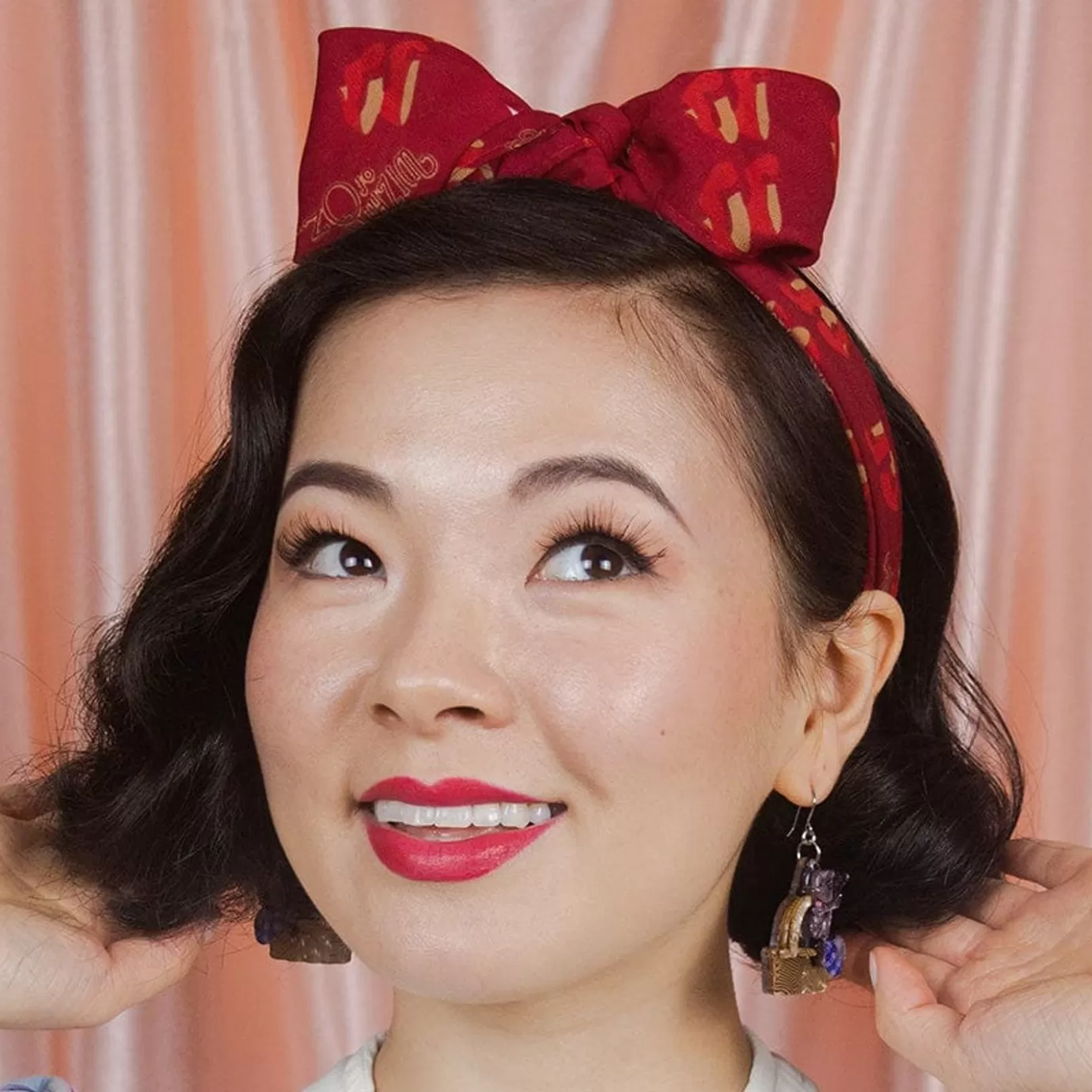 Erstwilder Ruby Slippers Head Scarf* Scarves
