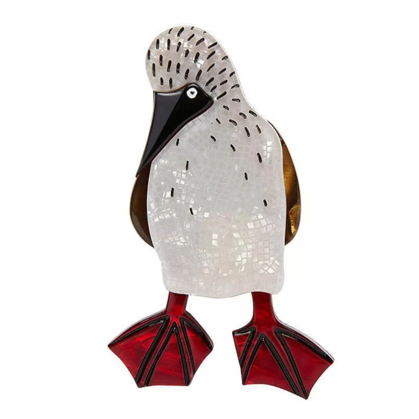 Erstwilder Ruby The Booby Brooch* Brooches