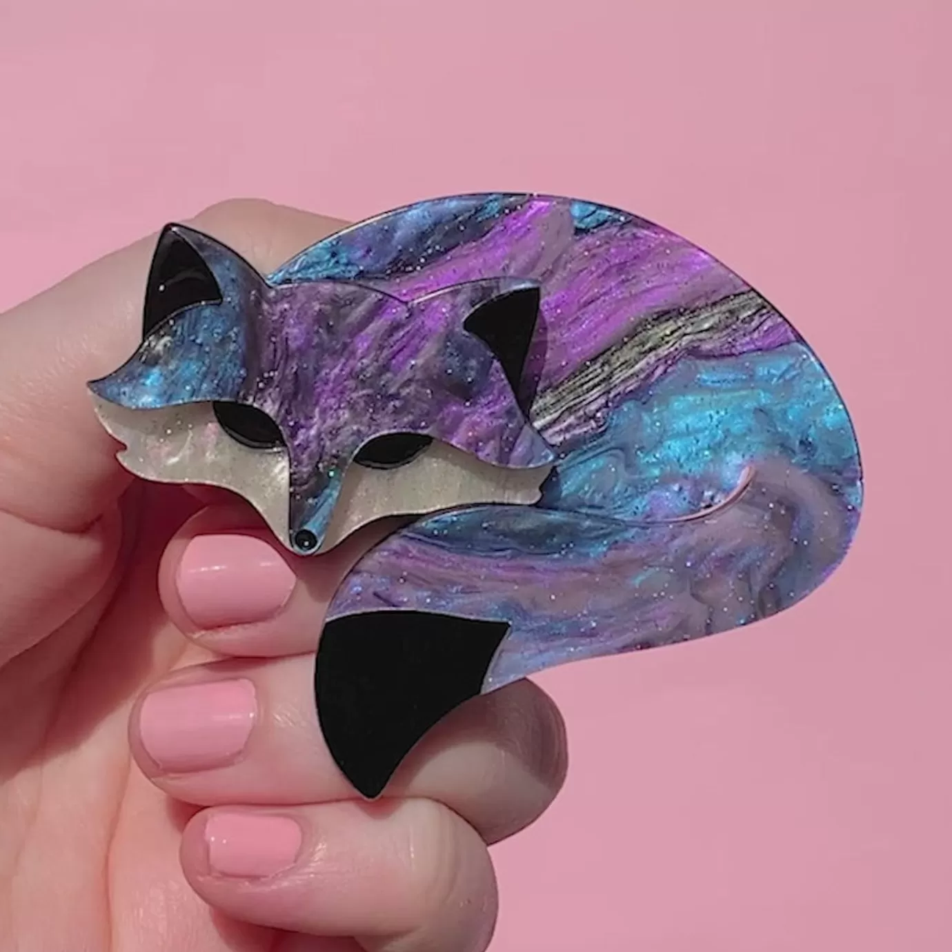 Erstwilder Saffron The Sleeping Fox Brooch* Brooches