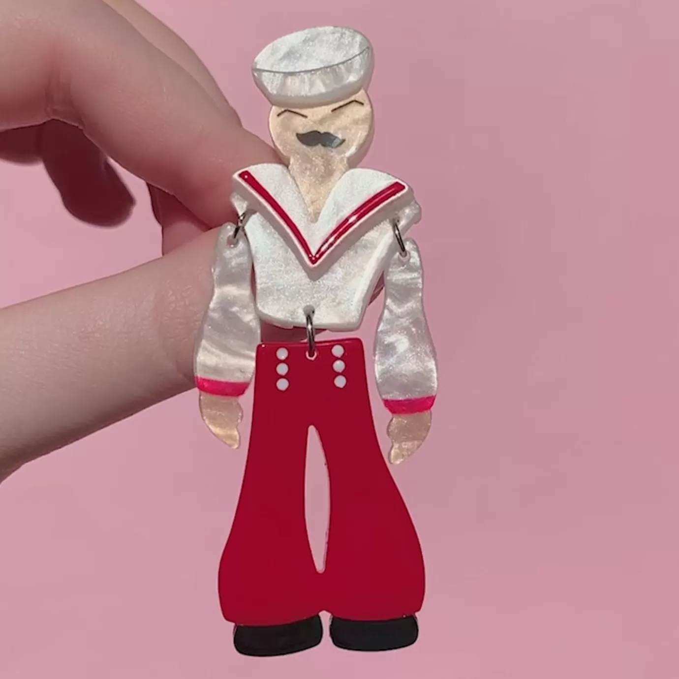 Erstwilder Sailor Barry Brooch* Brooches