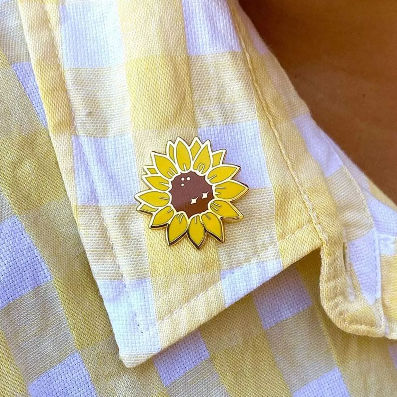 Erstwilder Salubrious Sunflower Enamel Pin* Enamel Pins