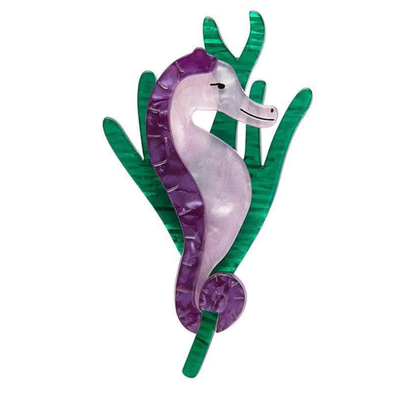 Erstwilder Sandy The Shy Seahorse Brooch* Brooches