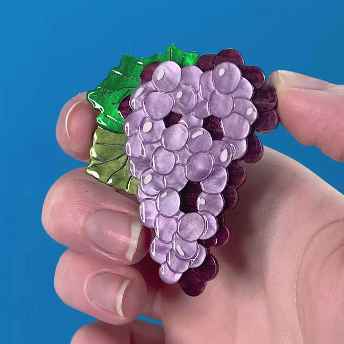 Erstwilder Sangiovese Sun Brooch* Brooches
