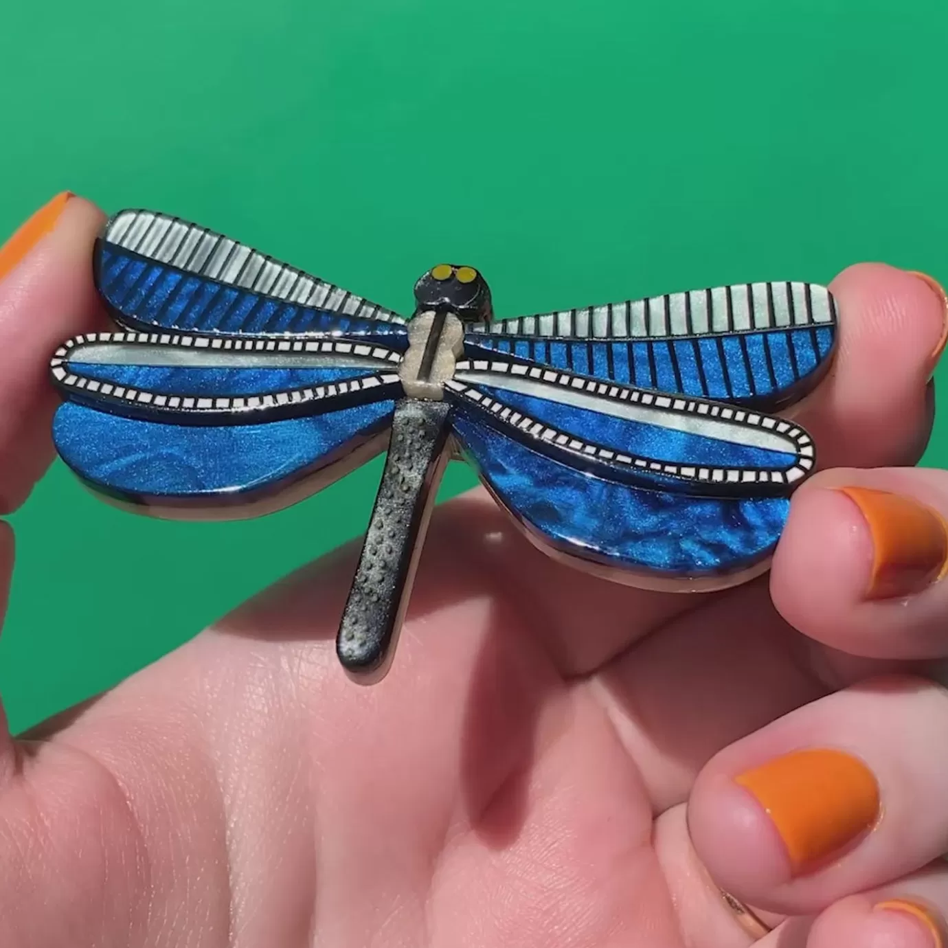 Erstwilder Sapphire Sky Dancer Brooch* Brooches