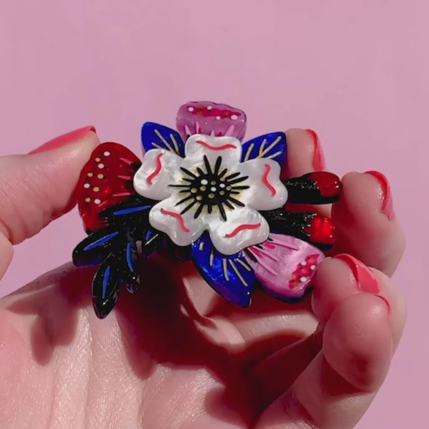Erstwilder Say It With Flowers Brooch* Brooches