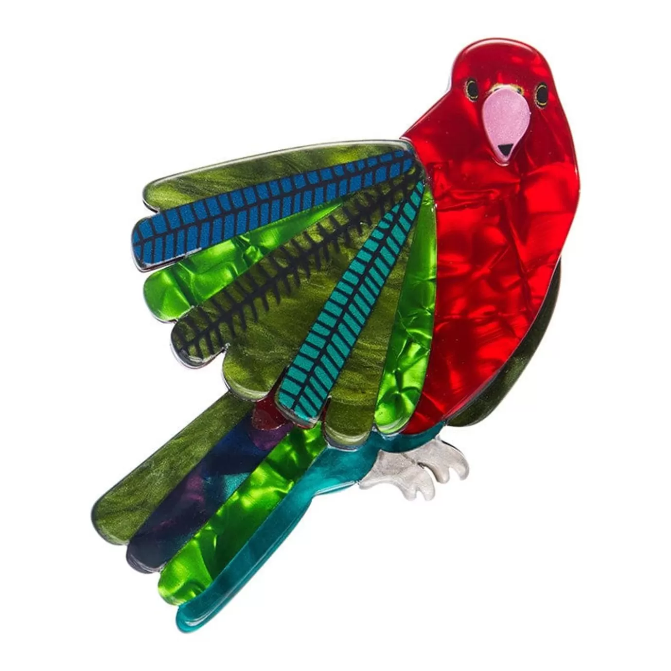 Erstwilder Scarlet Sovereign Brooch* Brooches
