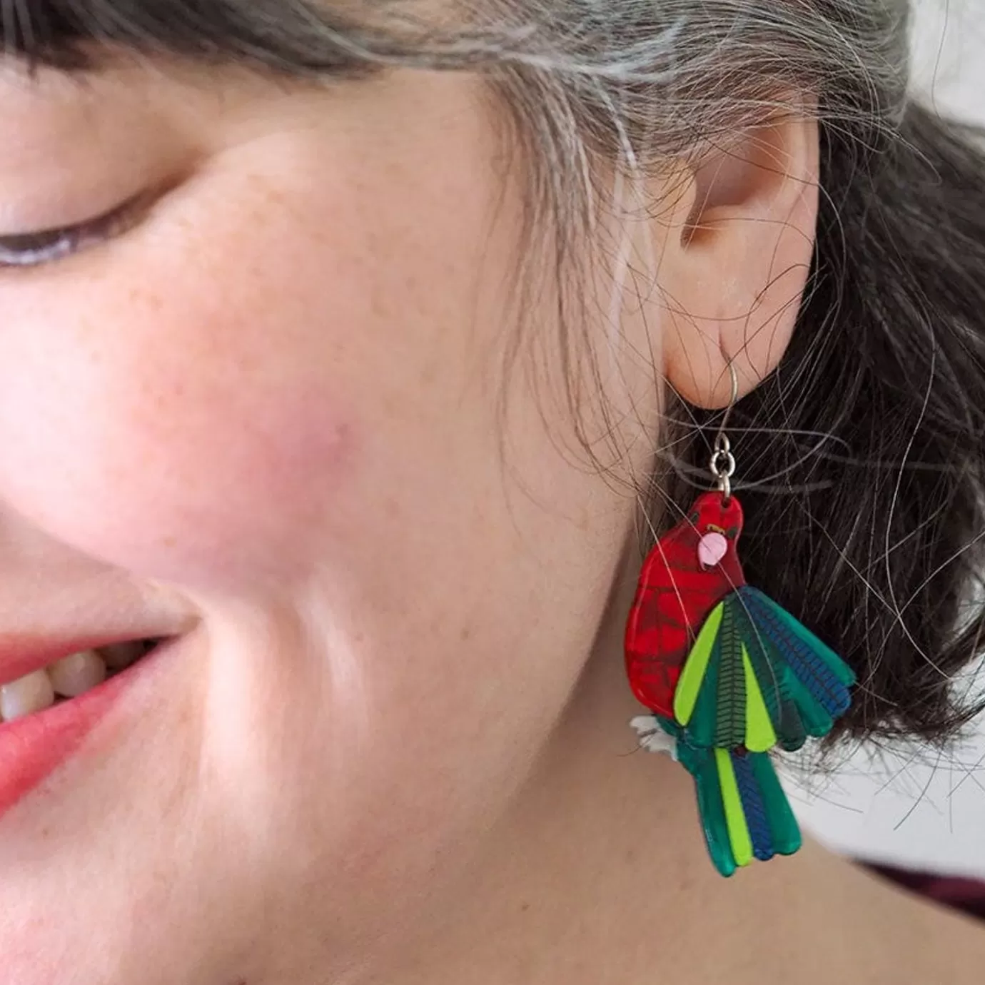 Erstwilder Scarlet Sovereign Earrings* Earrings