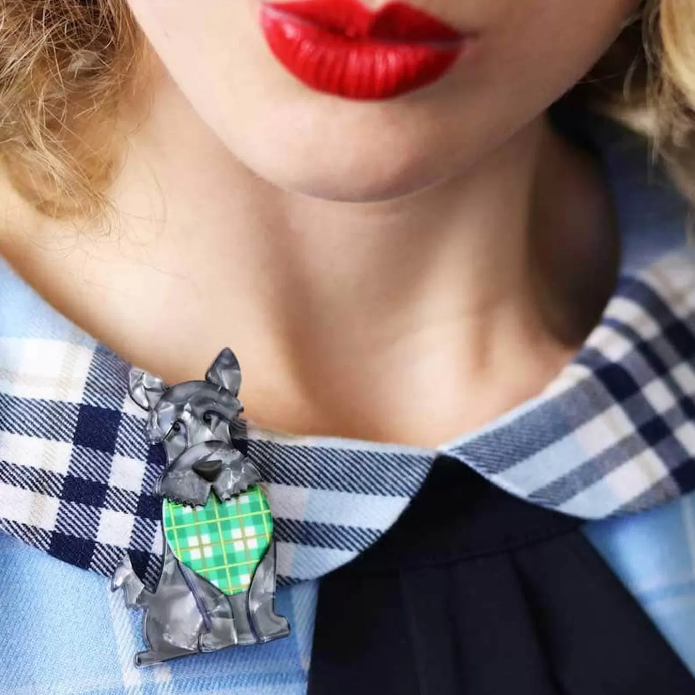Erstwilder Scooter The Scotty Brooch* Brooches