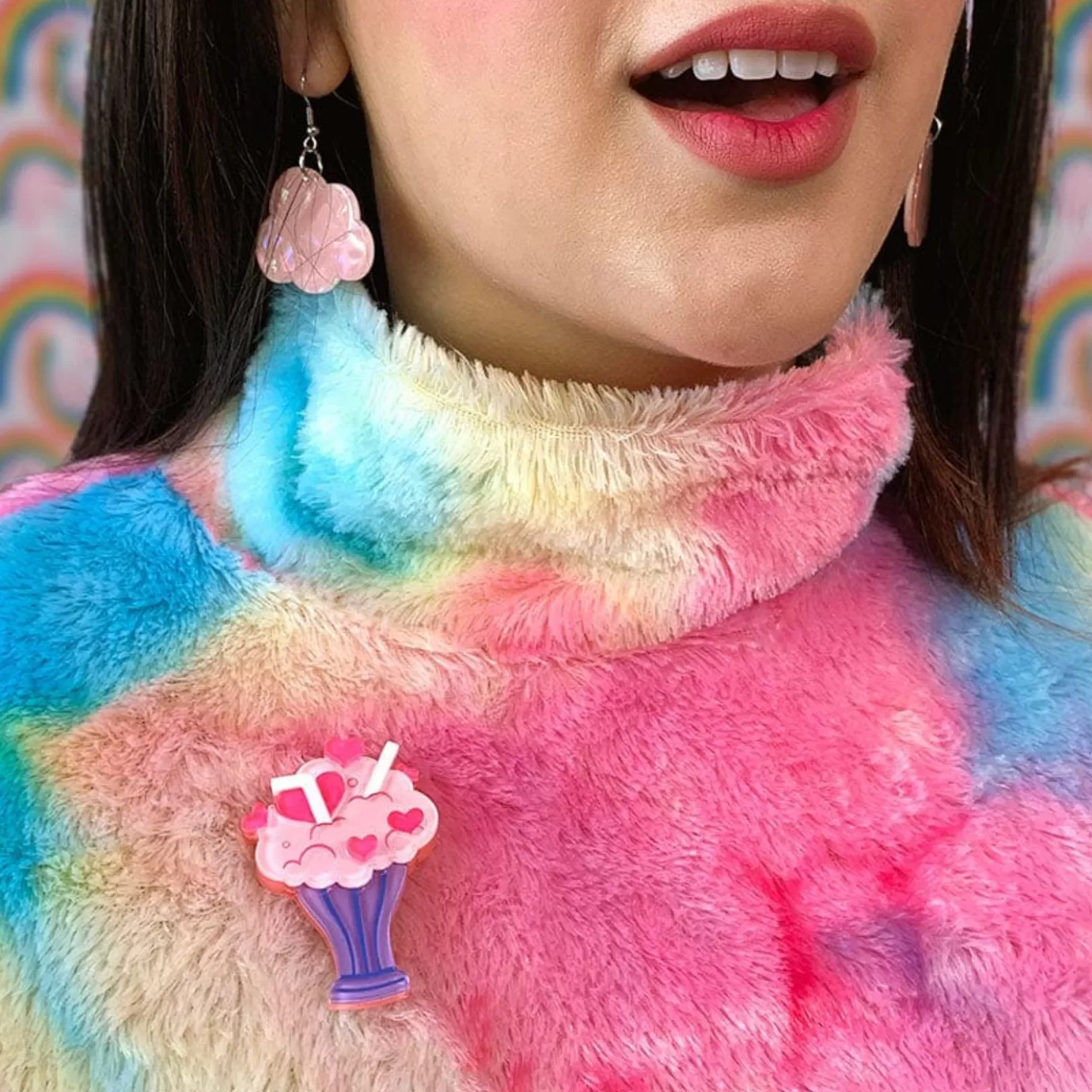Erstwilder Share A Shake Mini Brooch* Brooches