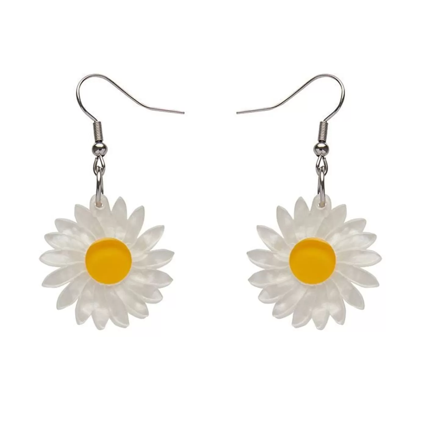 Erstwilder She Loves Me Daisy Drop Earrings* Earrings