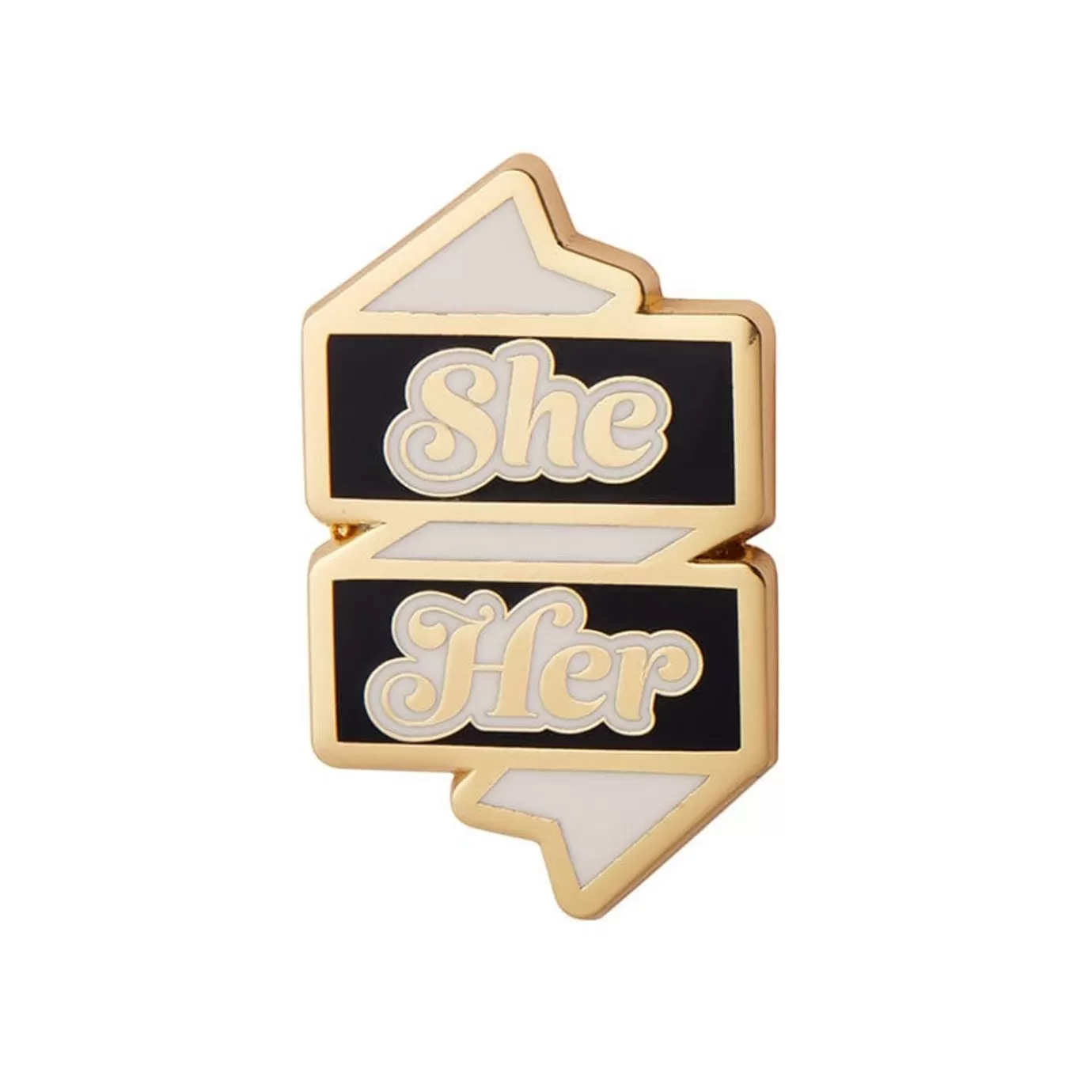 Erstwilder She/Her Pronoun Enamel Pin* Enamel Pins
