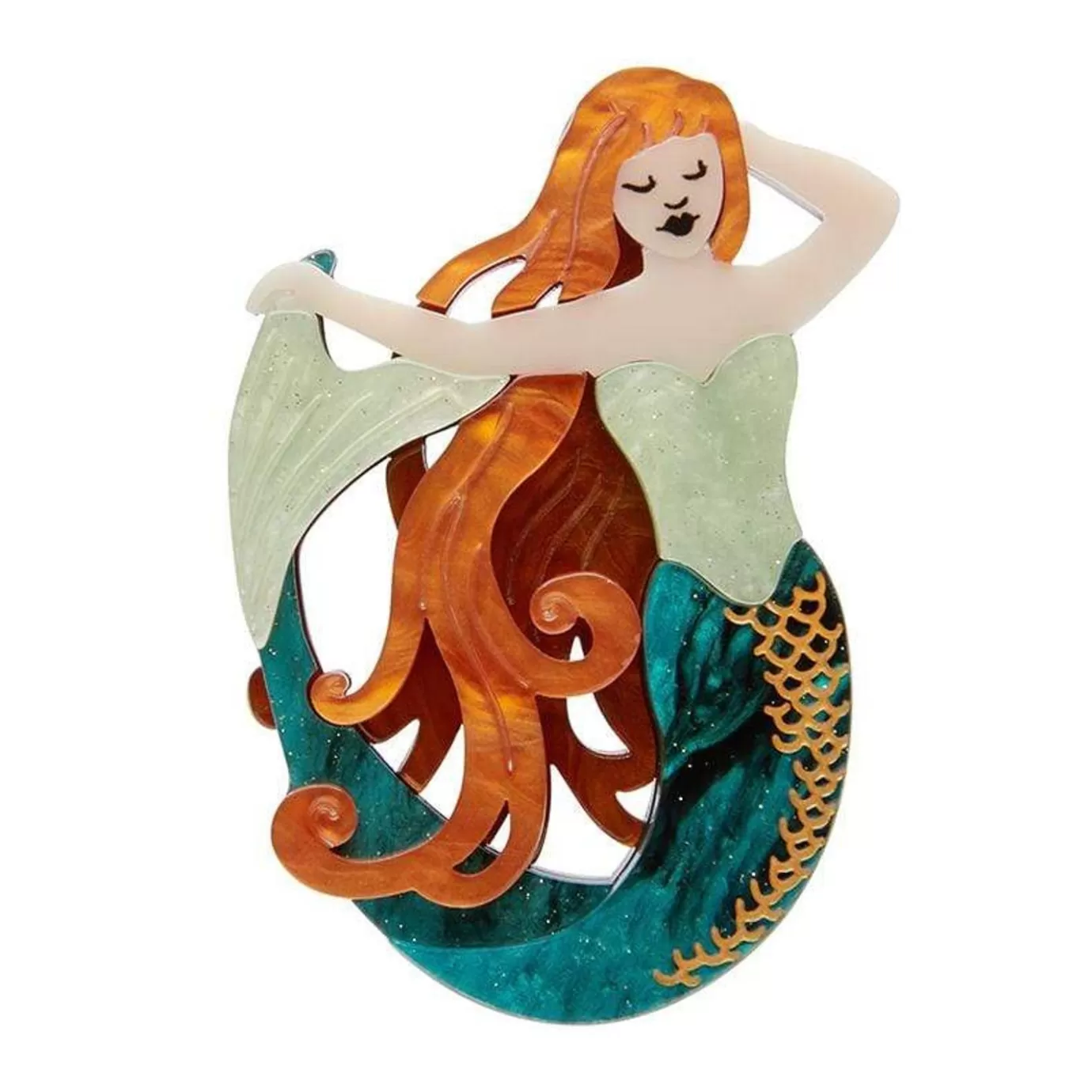 Erstwilder Siren'S Call Brooch* Brooches