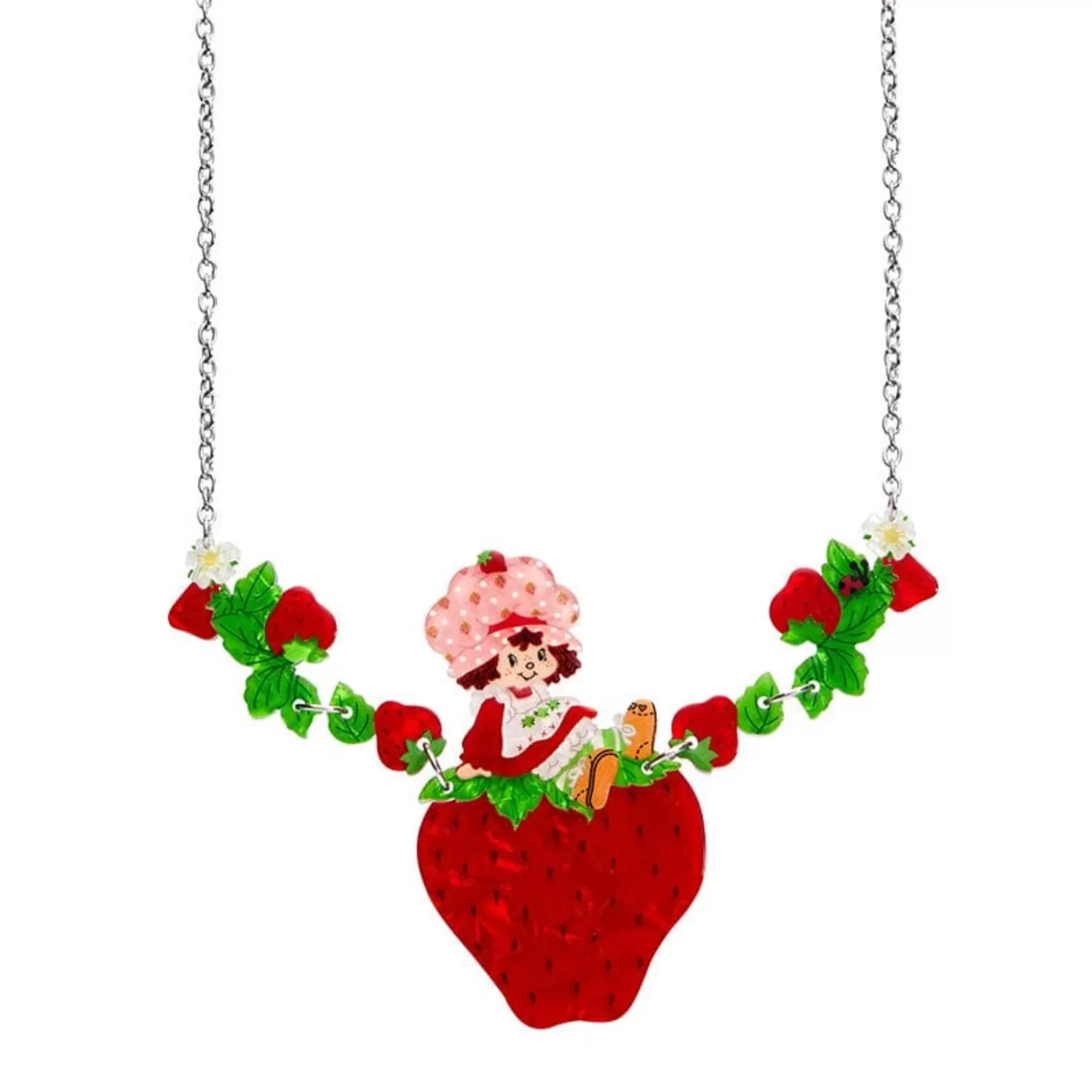 Erstwilder Sitting On A Strawberry Necklace* Necklaces
