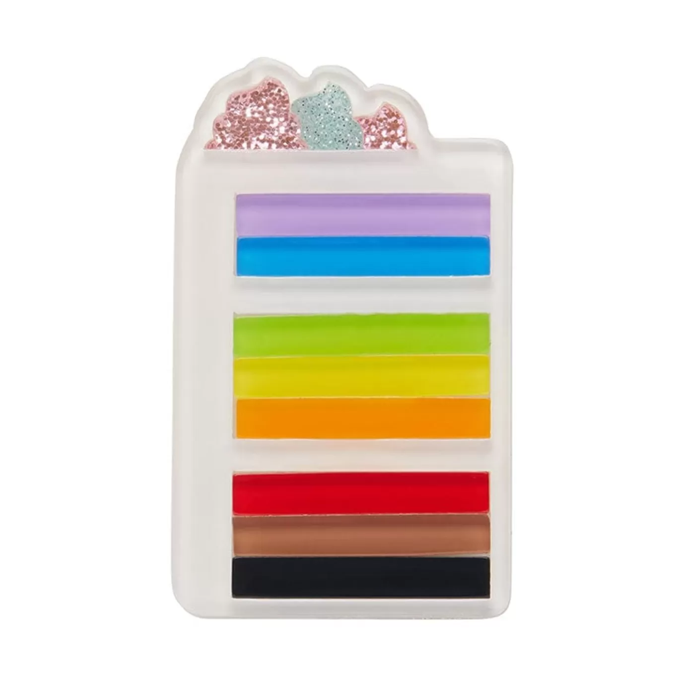 Erstwilder Slice Of Pride Cake Brooch* Brooches