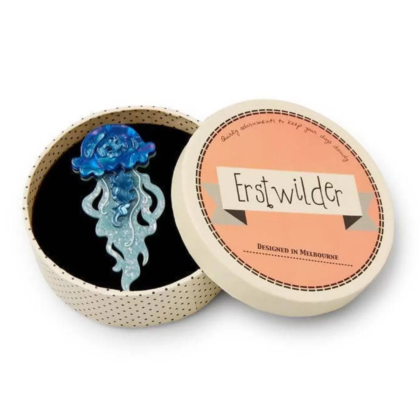 Erstwilder Slippin' Under Jellyfish Brooch* Brooches