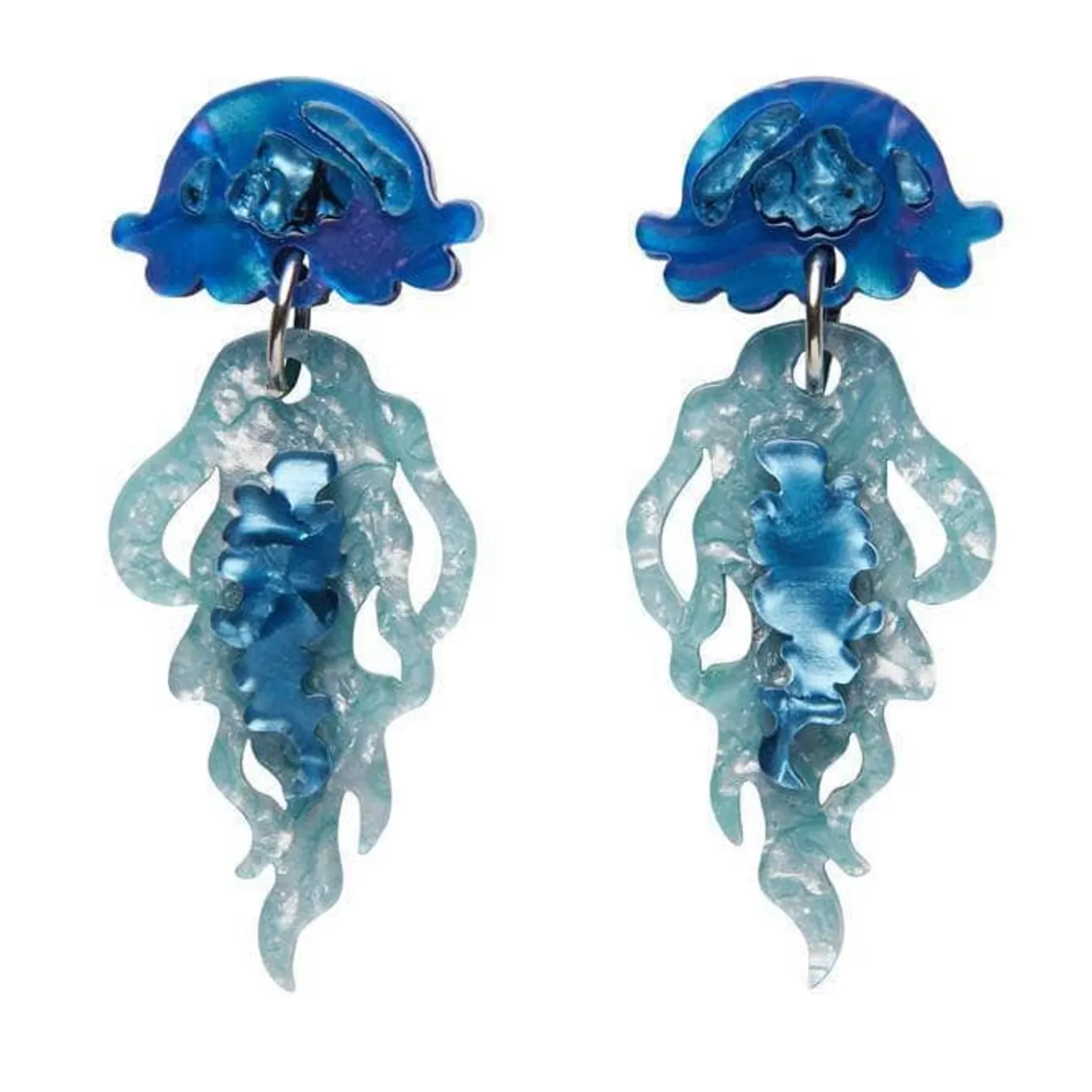 Erstwilder Slippin' Under Jellyfish Earrings* Earrings