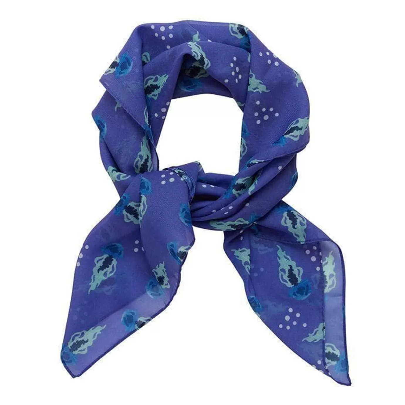 Erstwilder Slippin' Under Jellyfish Head Scarf* Scarves