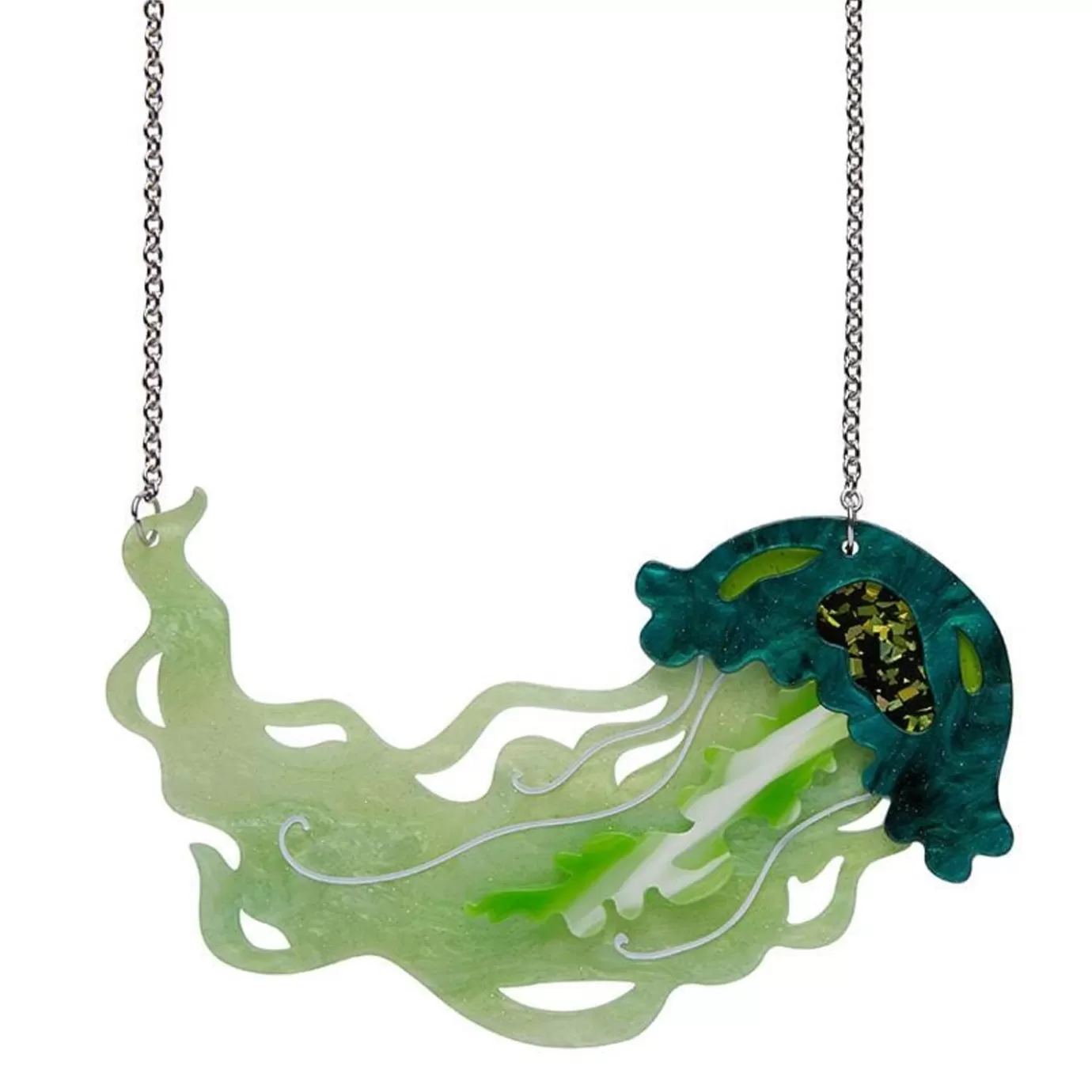 Erstwilder Slippin' Under Jellyfish Necklace* Necklaces