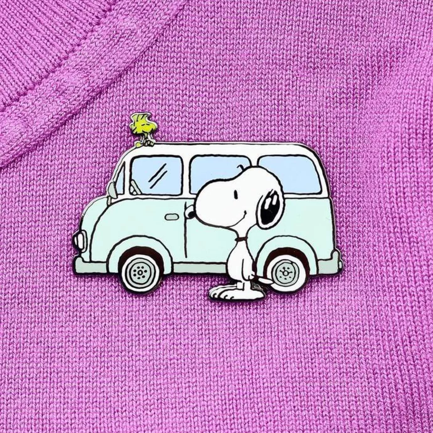 Erstwilder Snoopy On The Road Enamel Pin* Enamel Pins