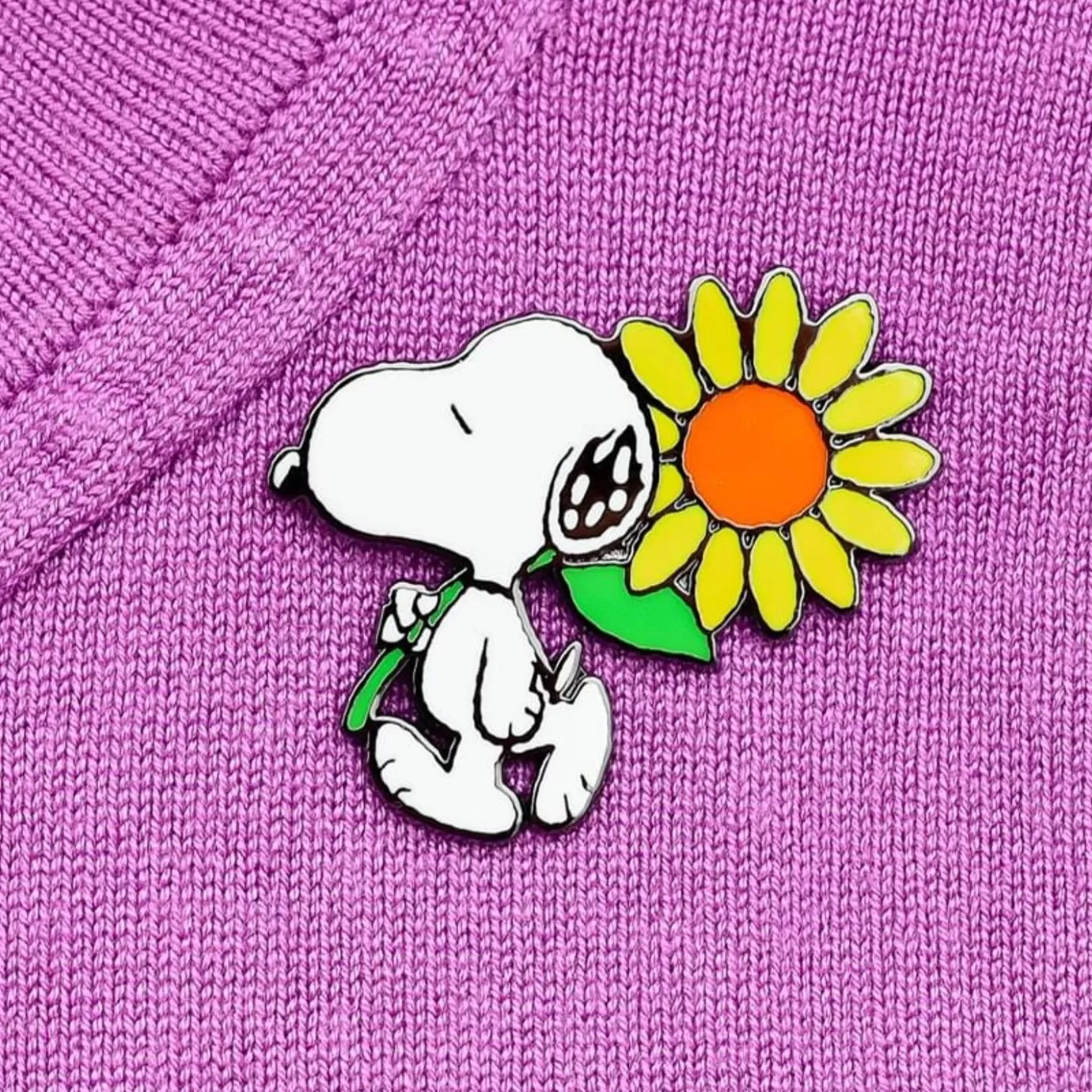 Erstwilder Snoopy'S Sunflower Enamel Pin* Enamel Pins