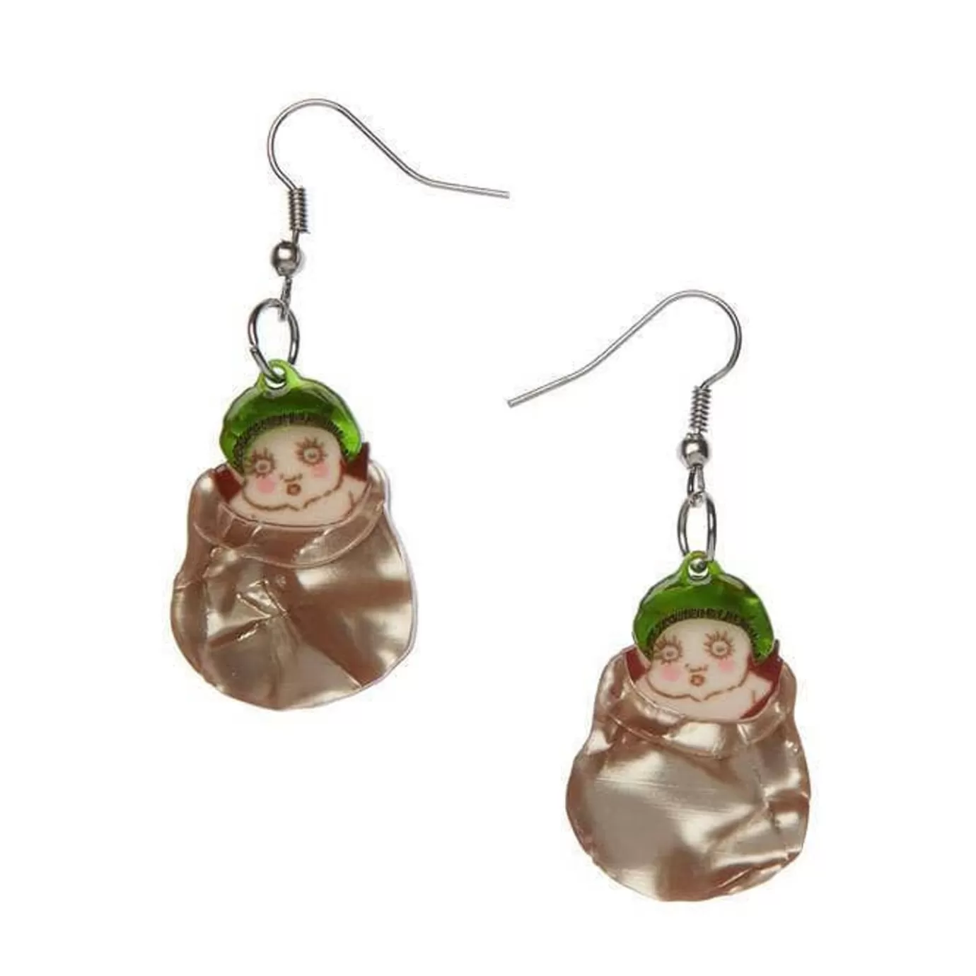 Erstwilder Snugglepot Earrings* Earrings