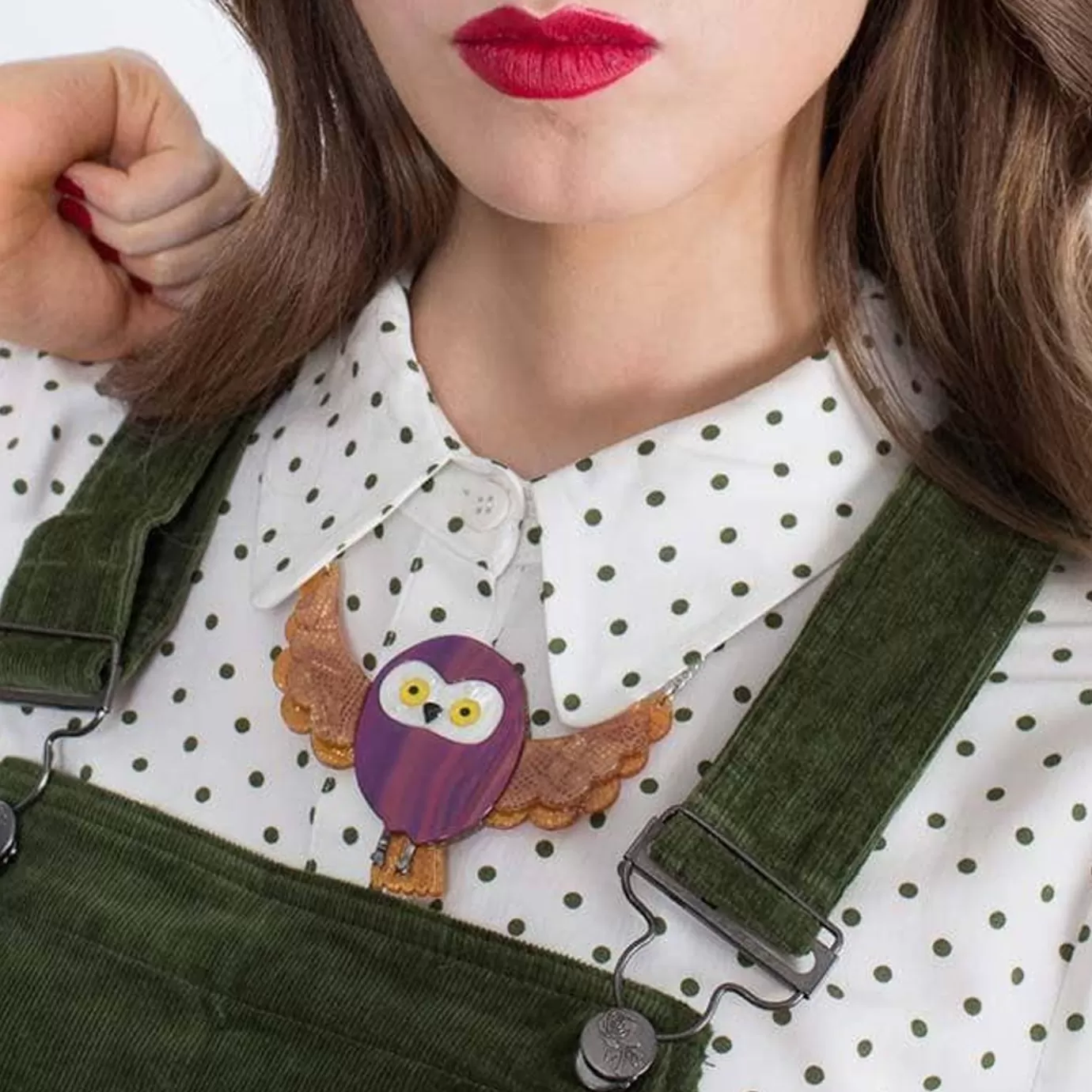 Erstwilder Spark The Owl Necklace* Necklaces