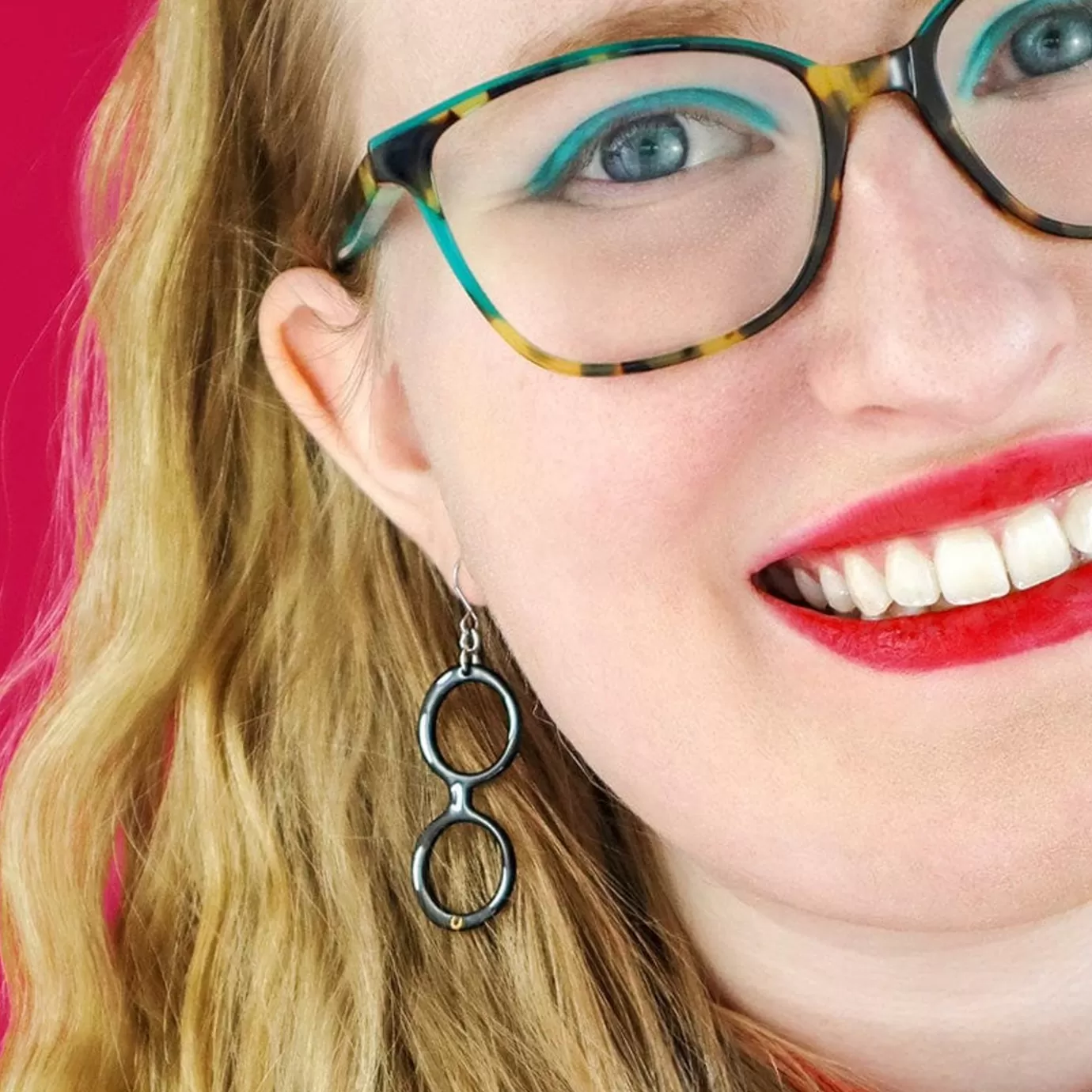Erstwilder Spectacular Spectacles Iris Drop Earrings* Earrings