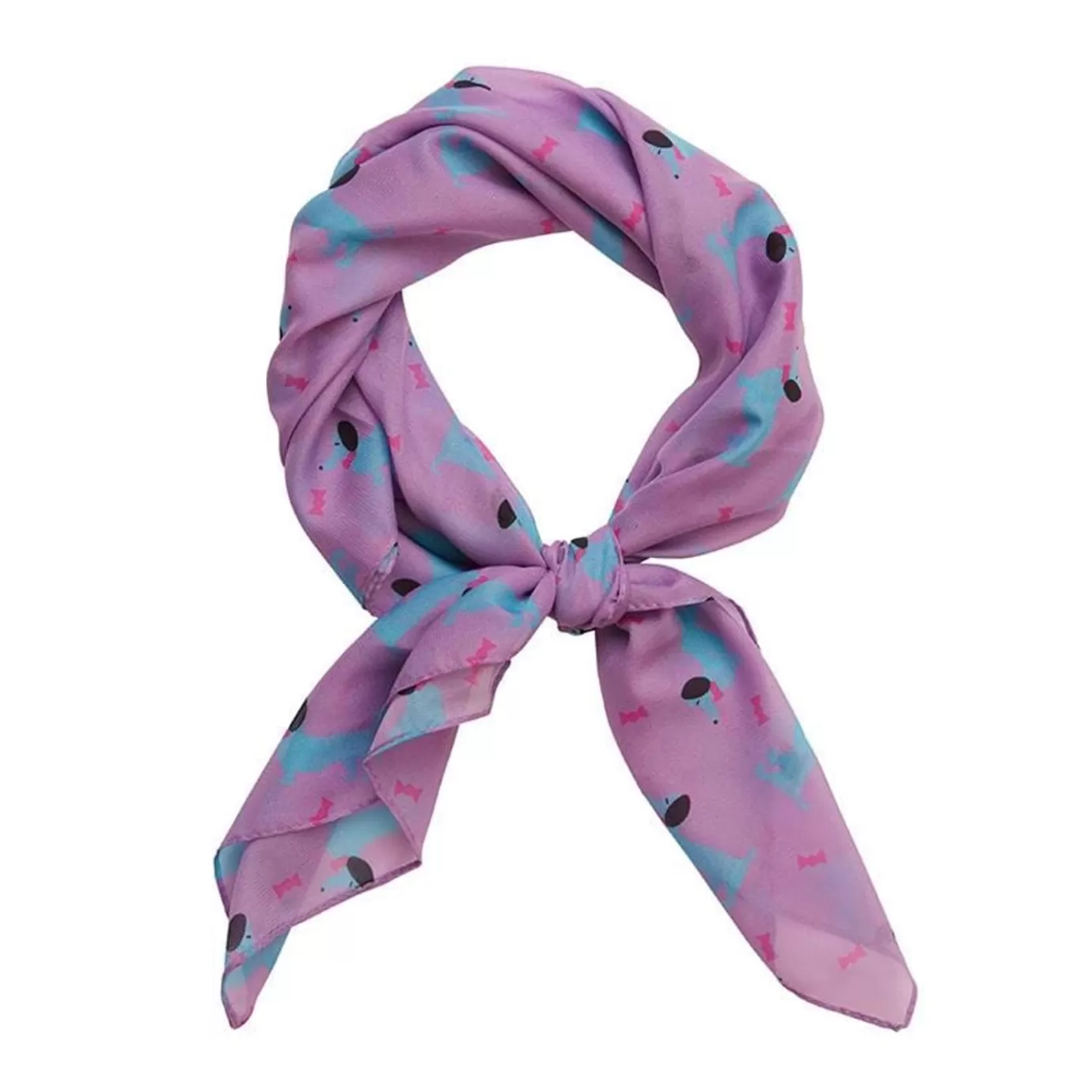 Erstwilder Spiffy The Sausage Dog Head Scarf* Scarves