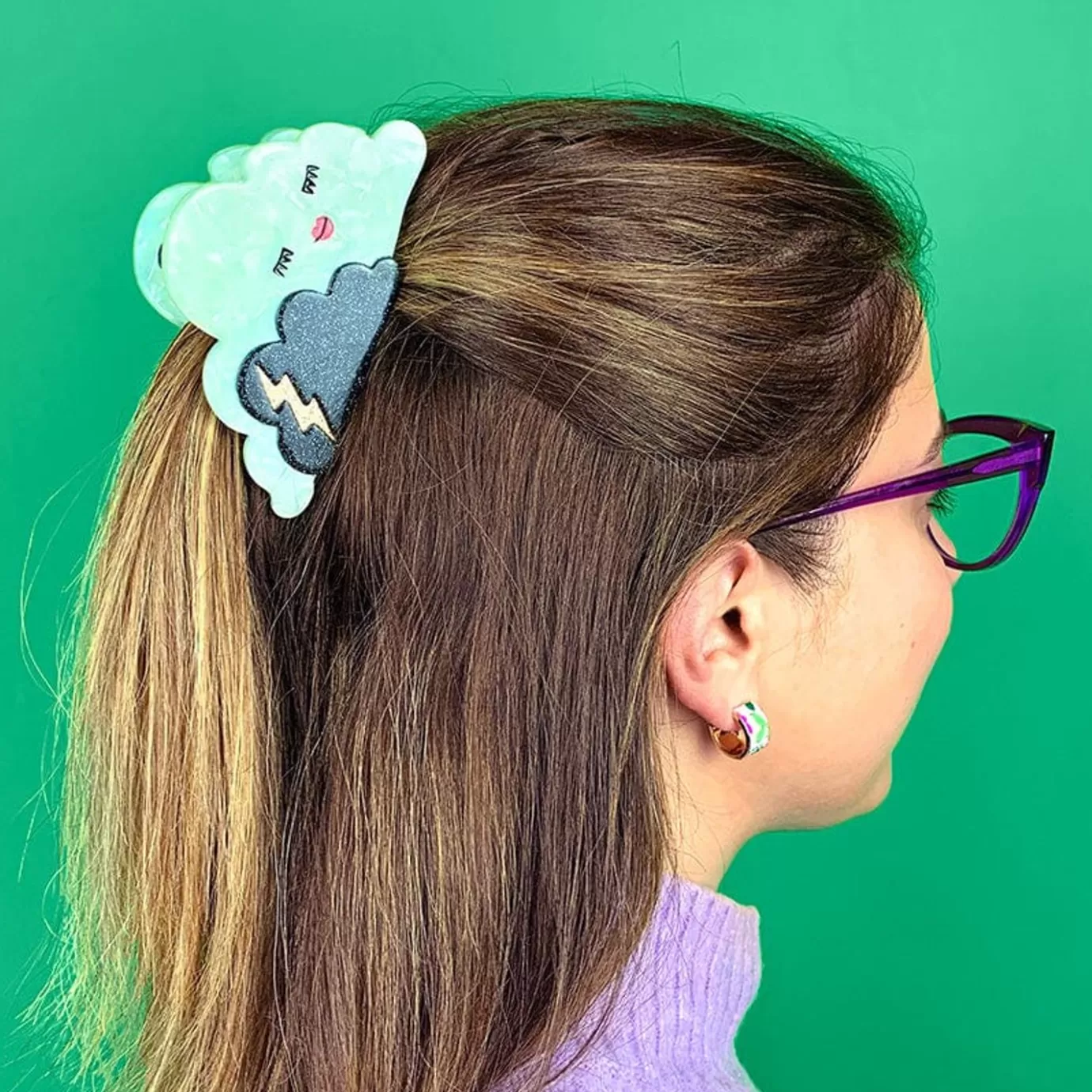 Erstwilder Stella The Storm Hair Clip Claw* Hair Clips & Claws