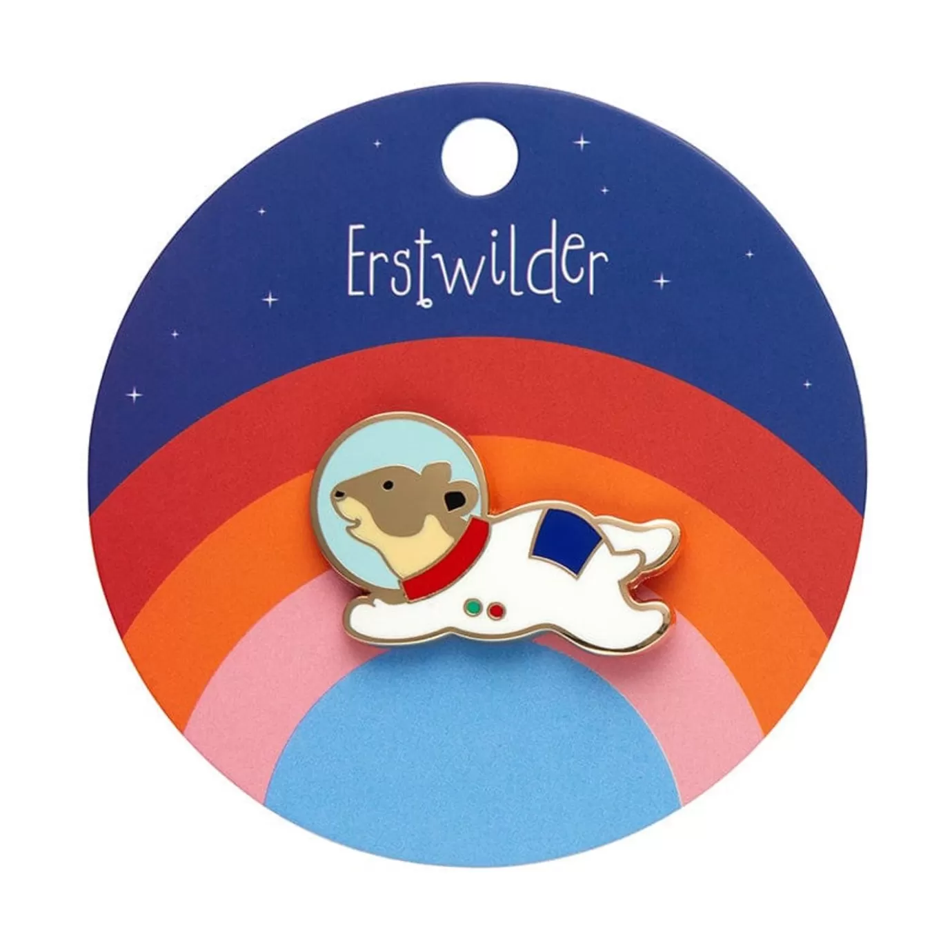 Erstwilder Stout-Hearted Spaceham Enamel Pin* Enamel Pins