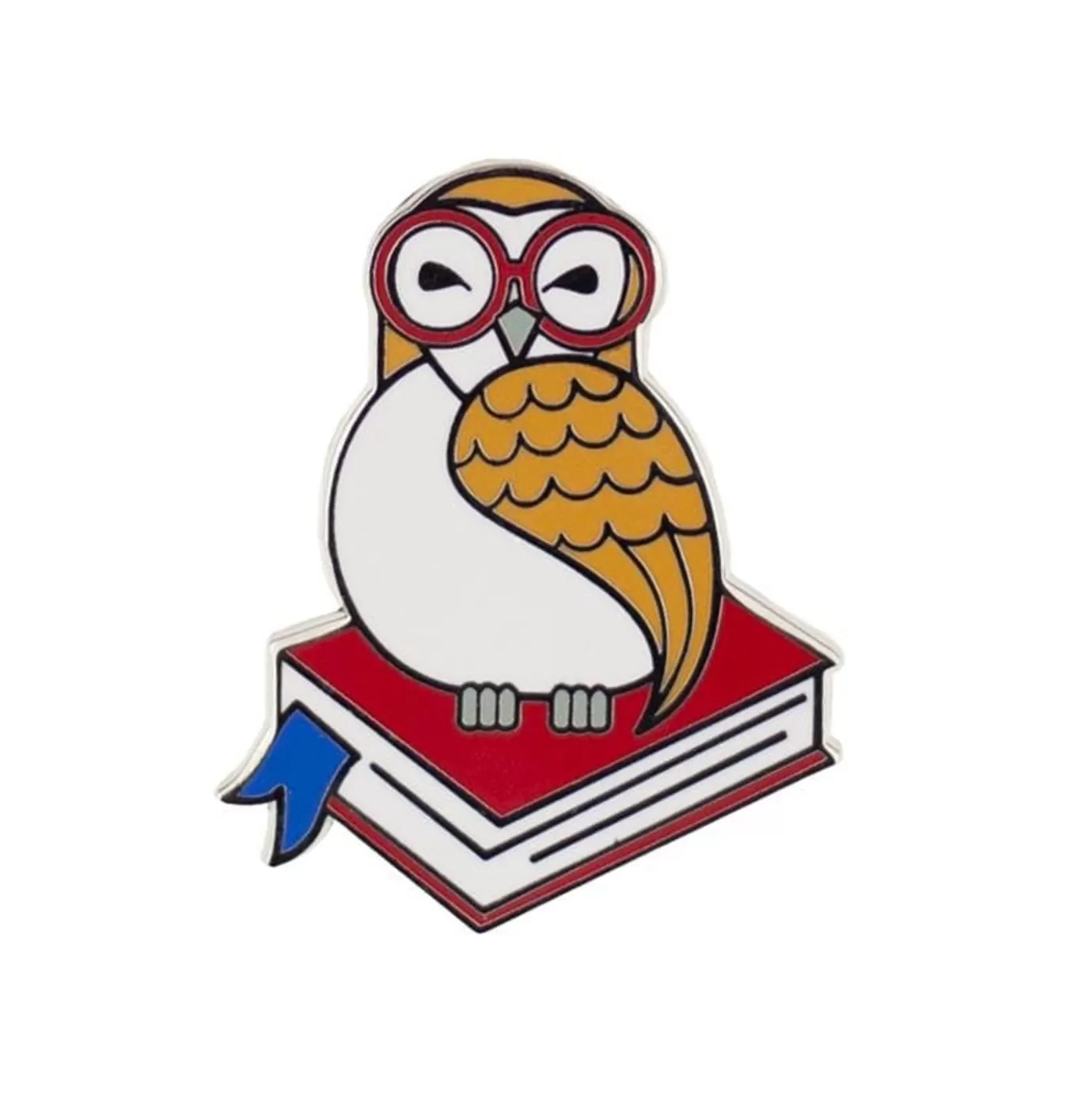 Erstwilder Studious Snow Owl Enamel Pin* Enamel Pins