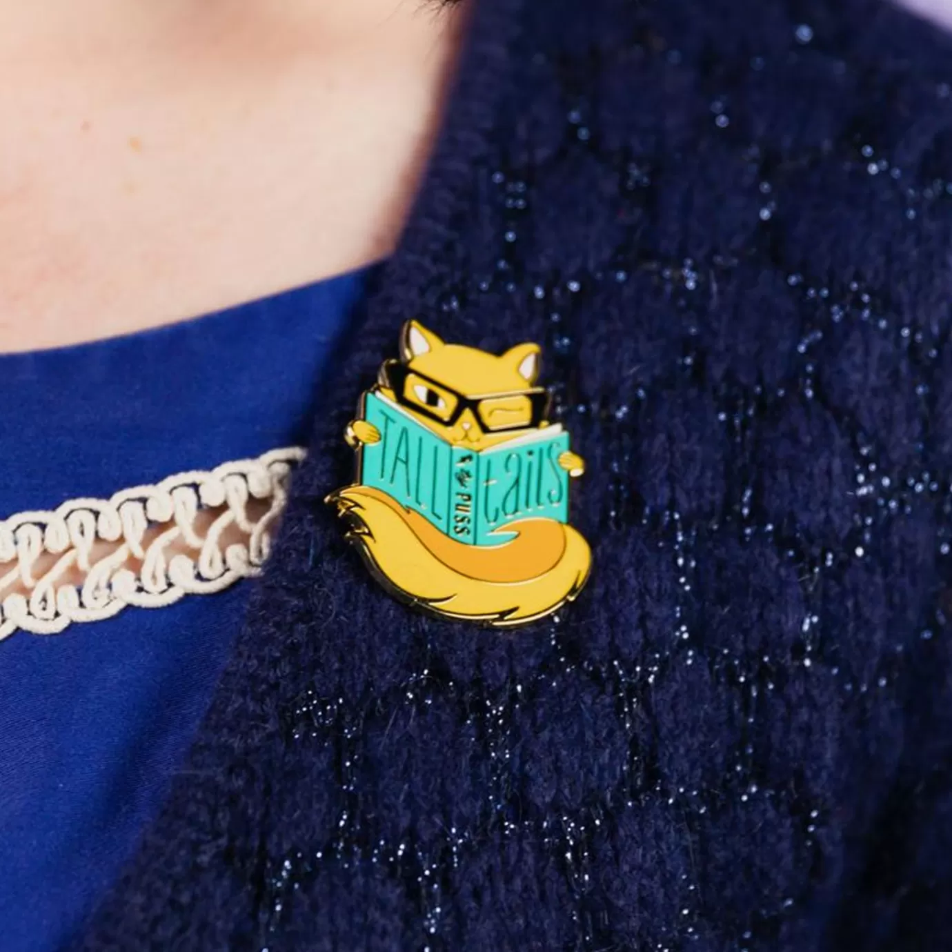 Erstwilder Tall Tails Enamel Pin* Enamel Pins