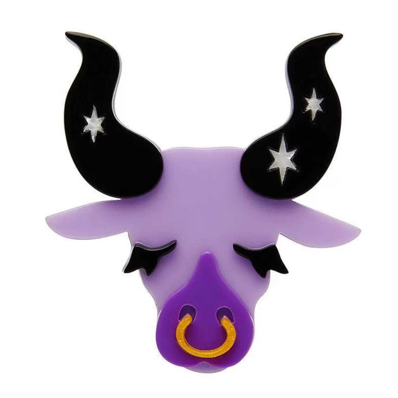 Erstwilder Taurus The Tactile Brooch* Brooches