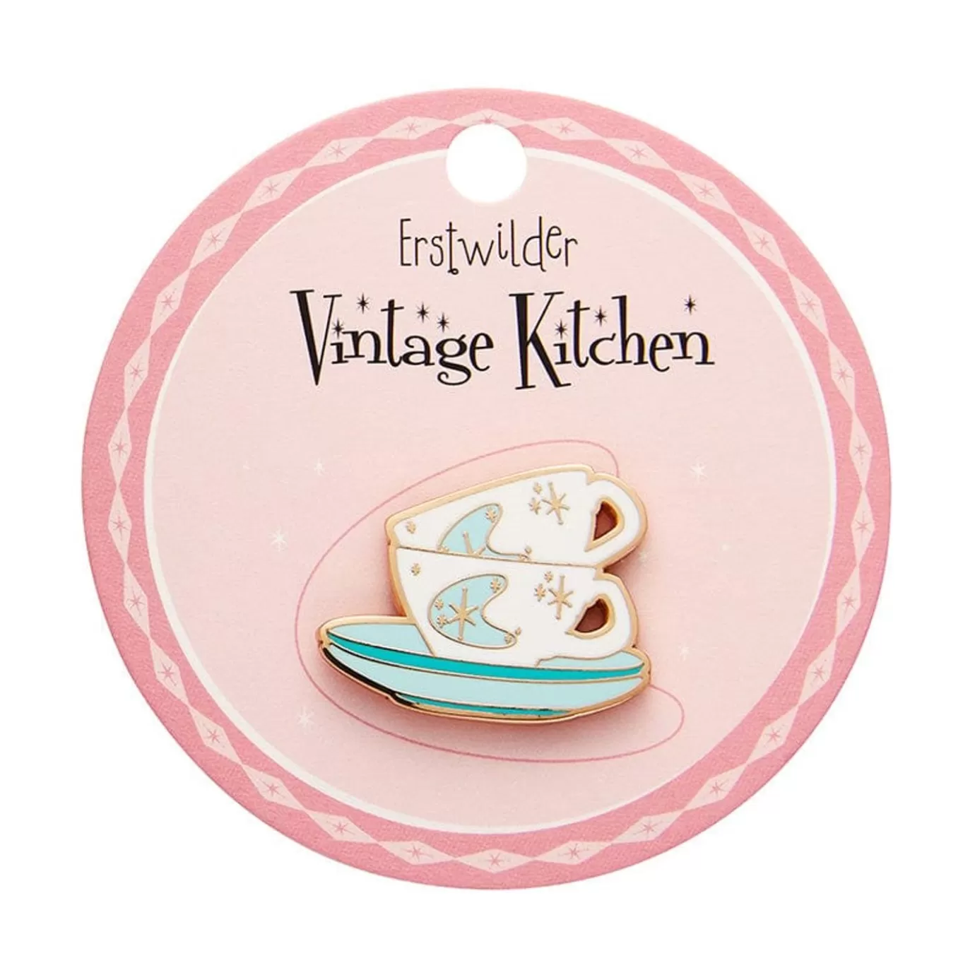 Erstwilder Tea And Sympathy Enamel Pin* Enamel Pins