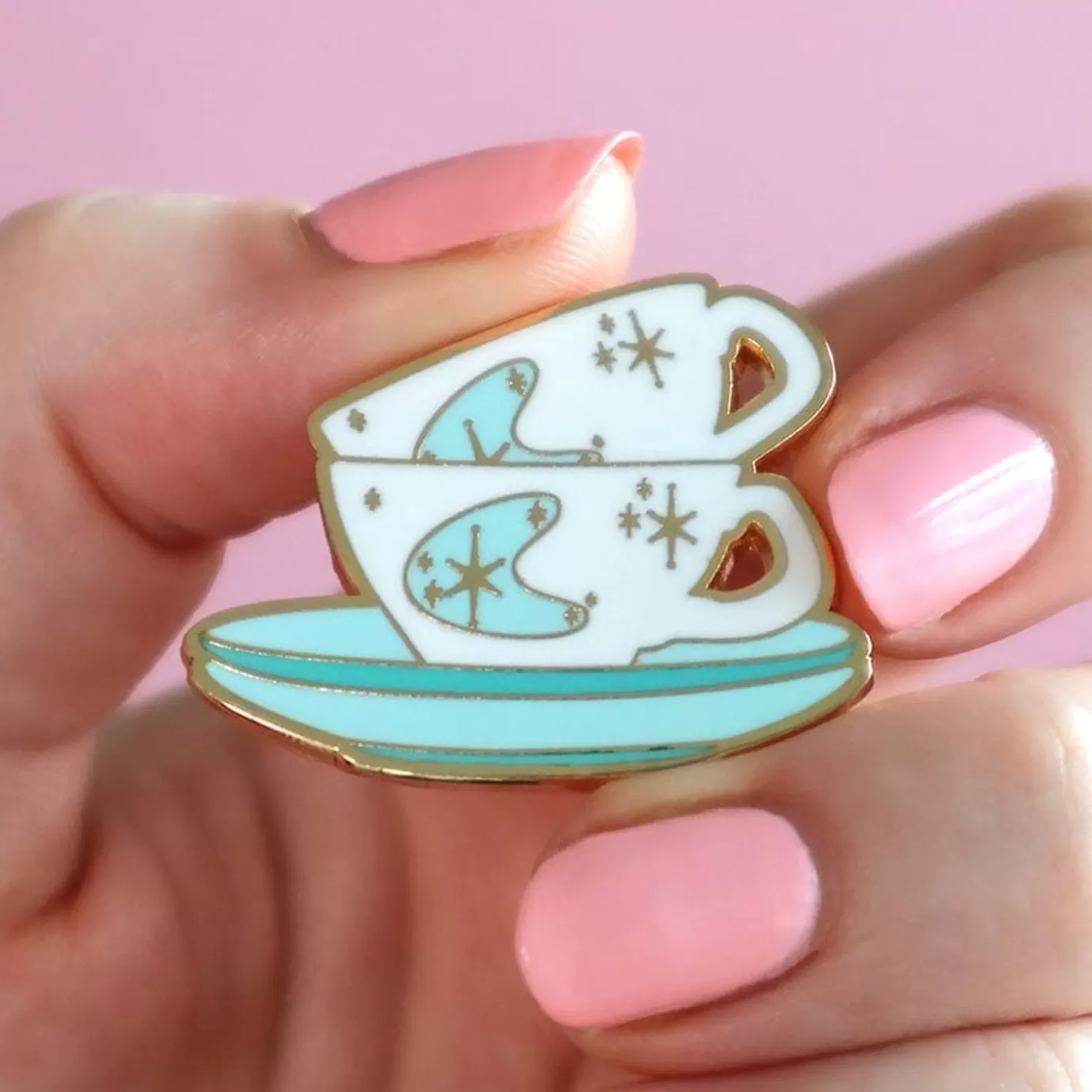 Erstwilder Tea And Sympathy Enamel Pin* Enamel Pins