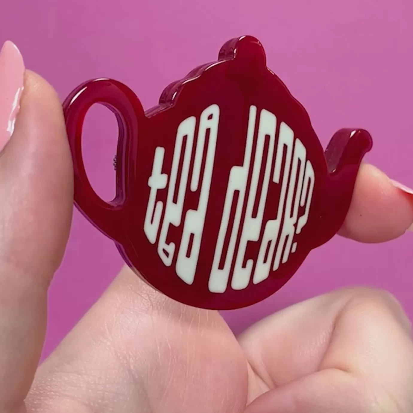 Erstwilder Tea Dear Brooch* Brooches