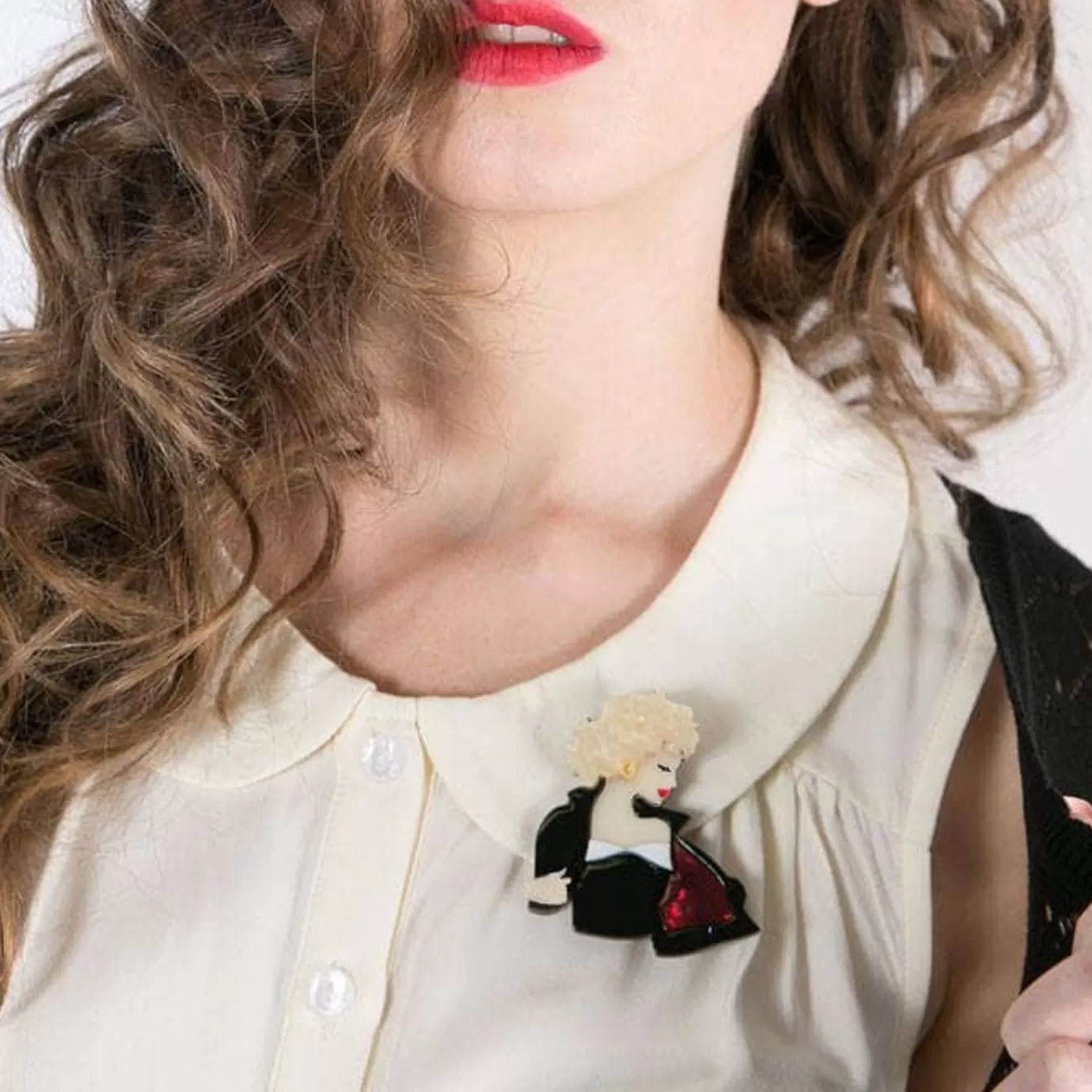 Erstwilder Tell Me About It, Stud Brooch* Brooches
